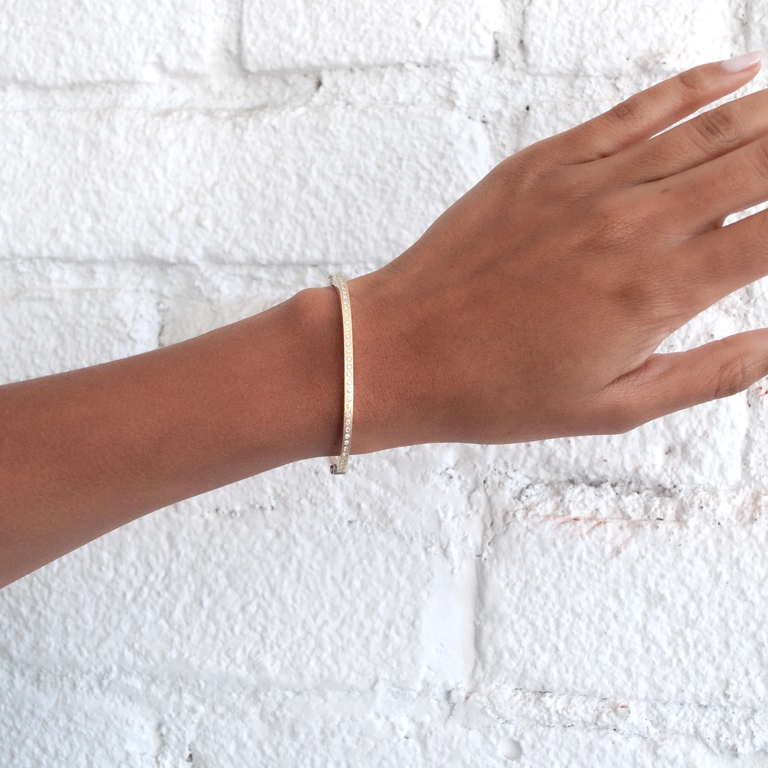 Adam Gold and Silver Bangle - Image 2