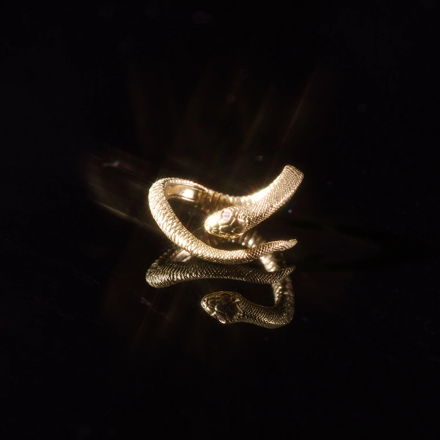 Gold Serpent Ring - Image 7