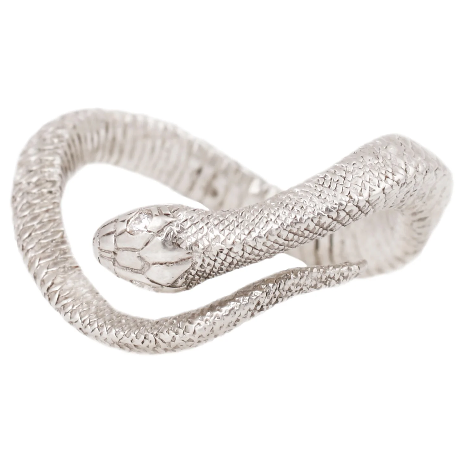 Sterling Silver Serpent Ring - Image 3