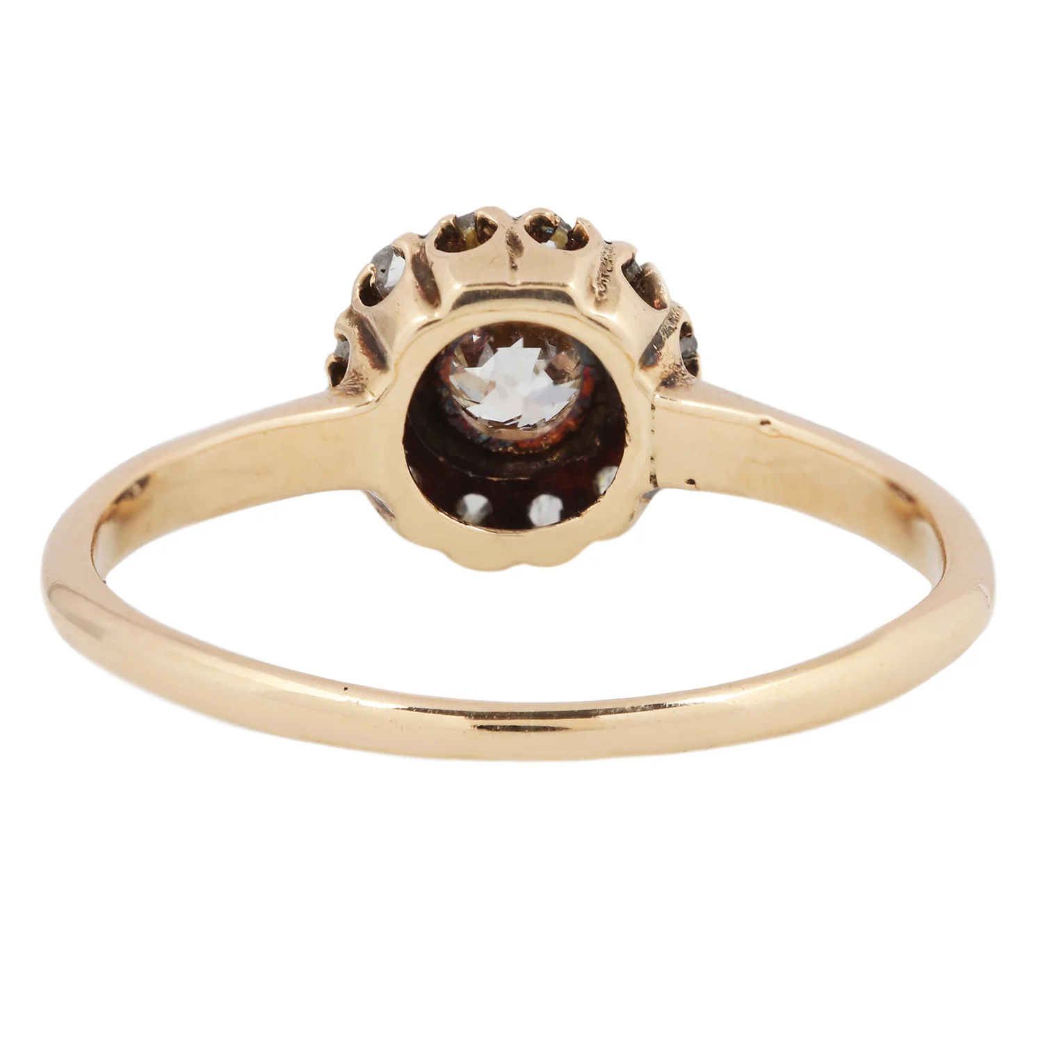 Antique Flora Cluster Ring - Image 4