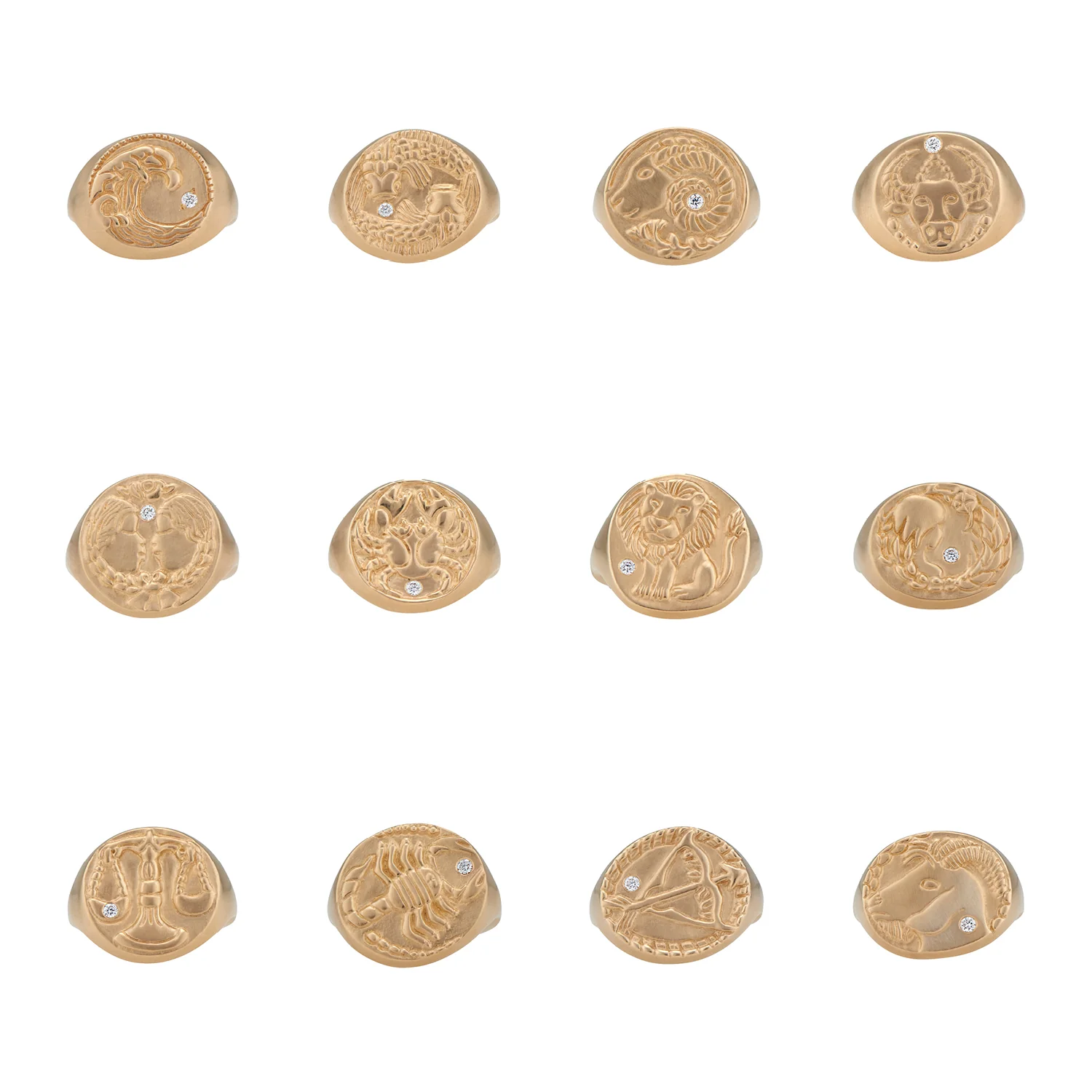 Zodiac Signet Ring - Image 12