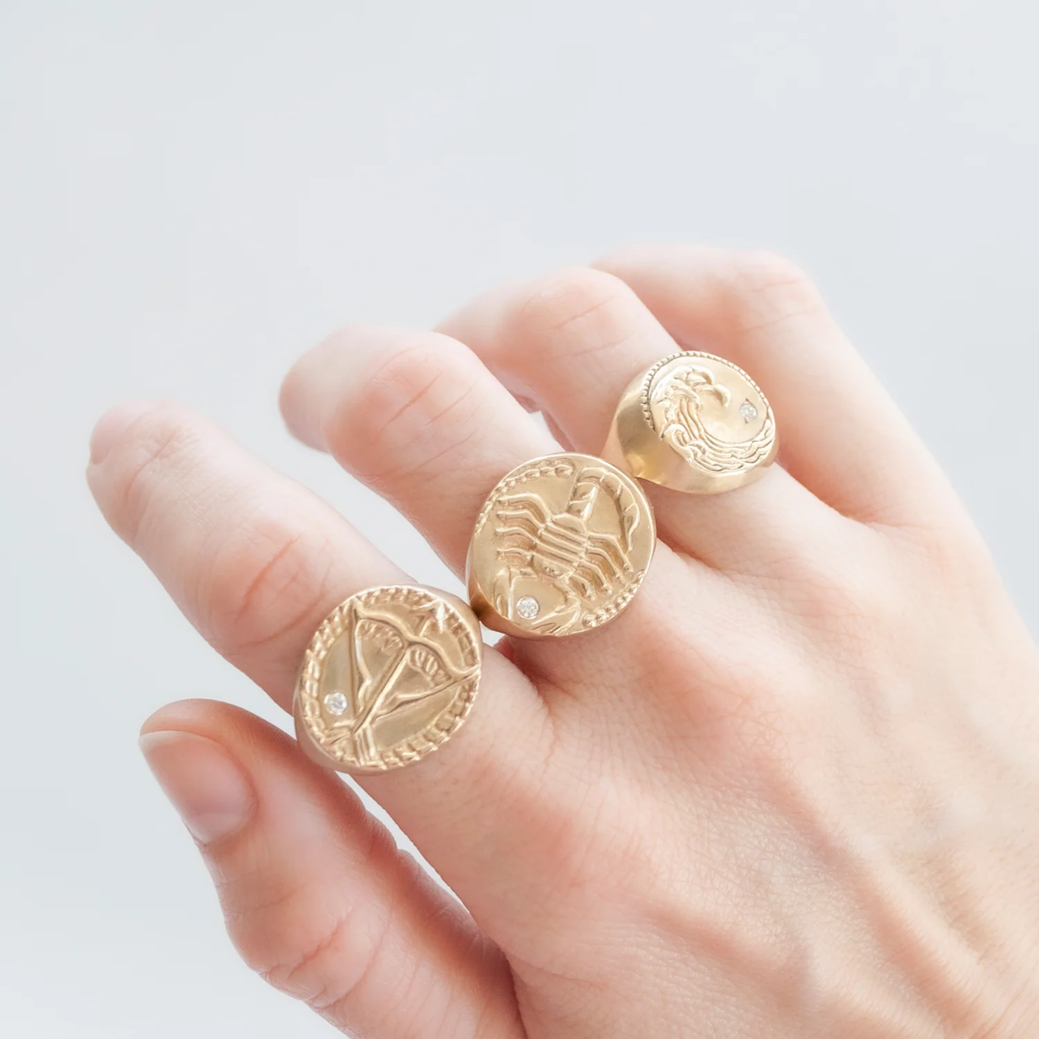 Zodiac Signet Ring - Image 17