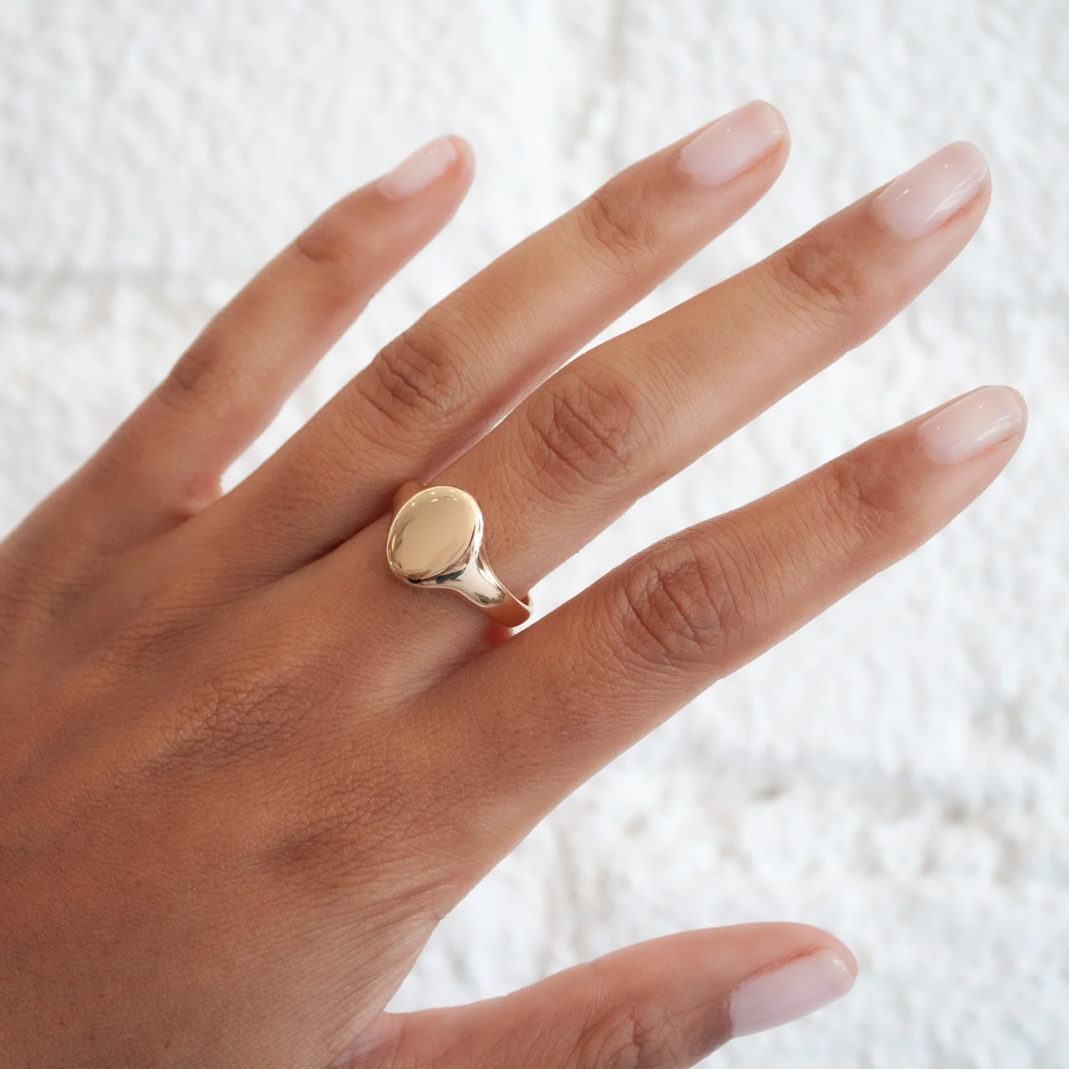 Art Deco Oval Signet - Image 2