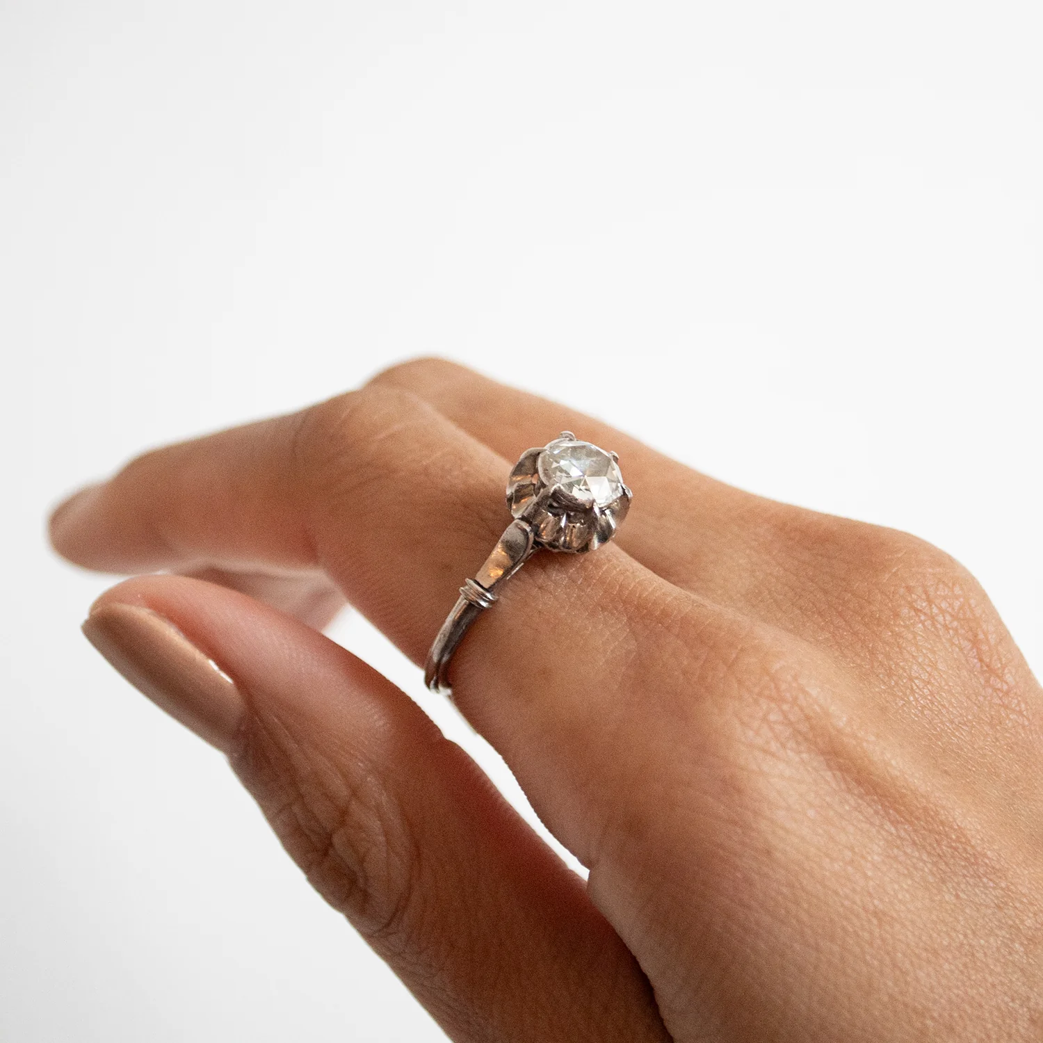 Astra Diamond Solitaire Ring - Image 2