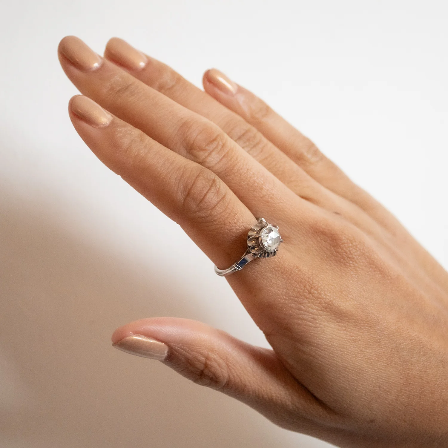Astra Diamond Solitaire Ring - Image 4