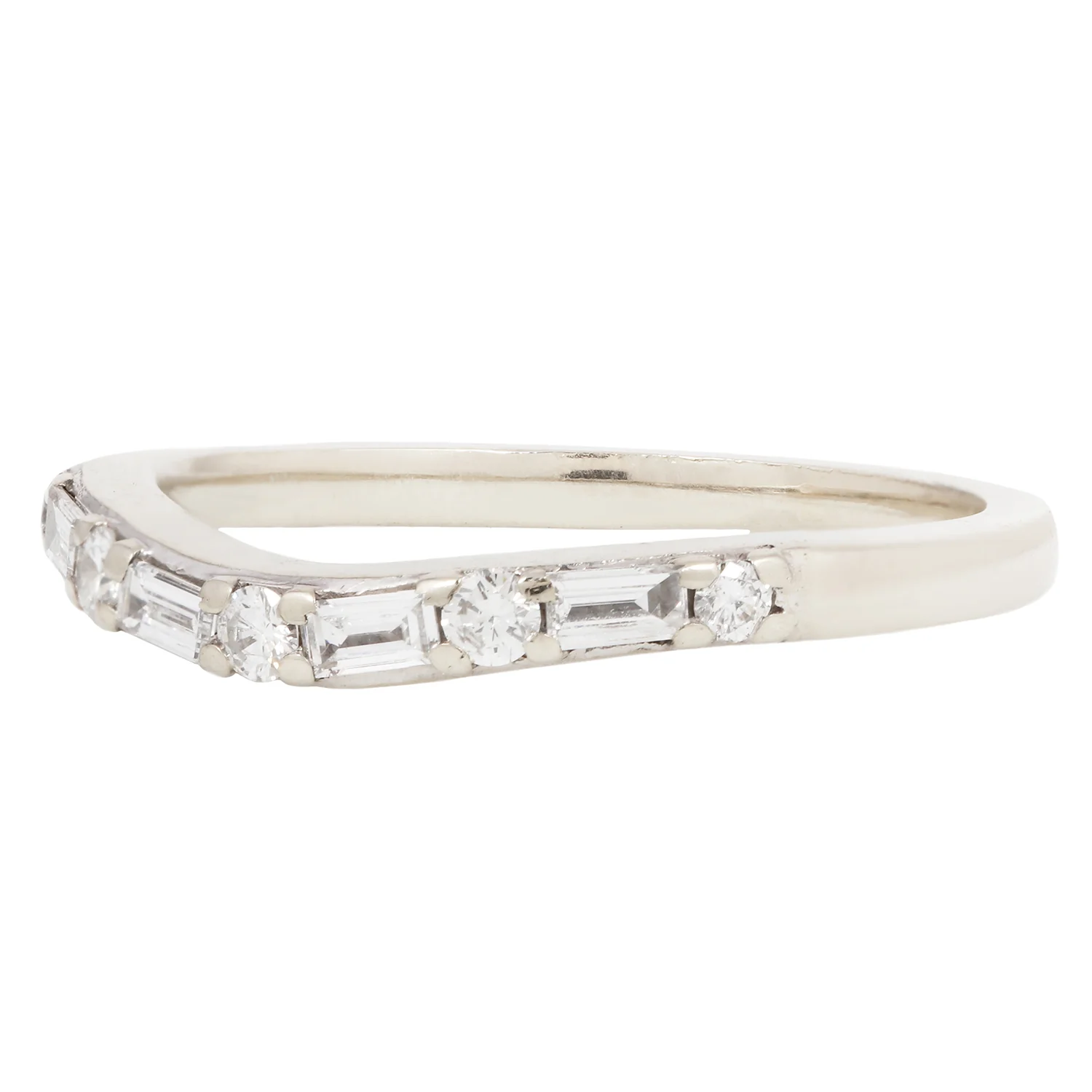 Baguette Diamond Nesting Band - Image 3