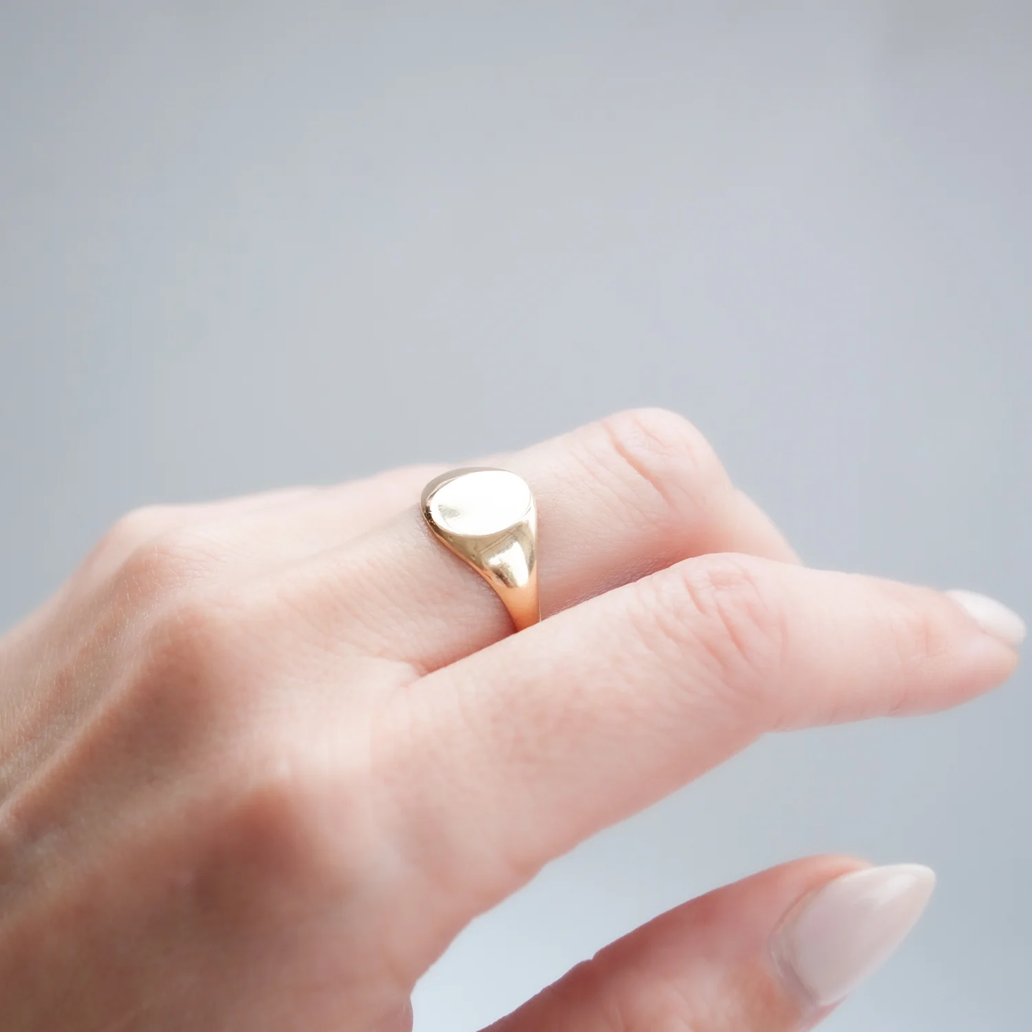 Birmingham Blank Signet Ring - Image 2