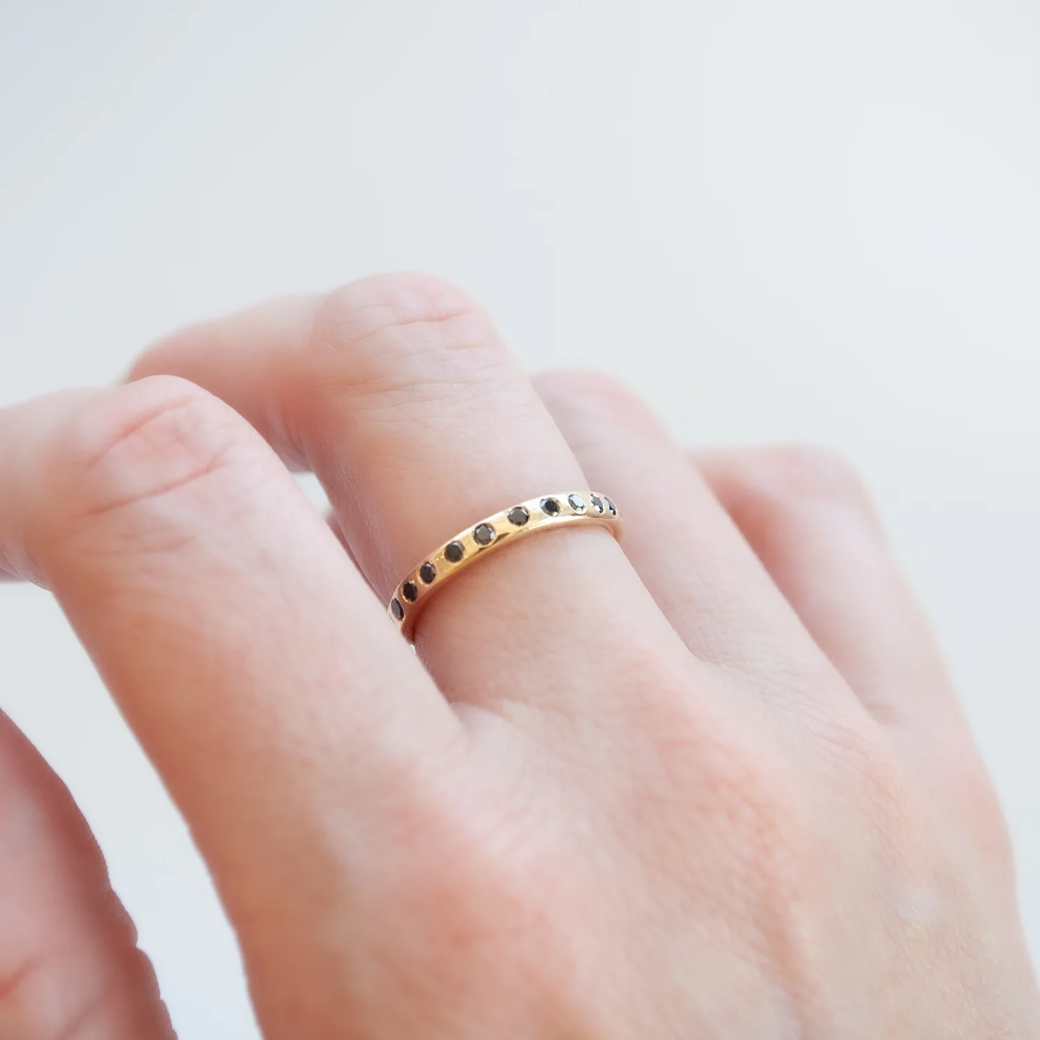 Black Diamond Eternity Band - Image 2