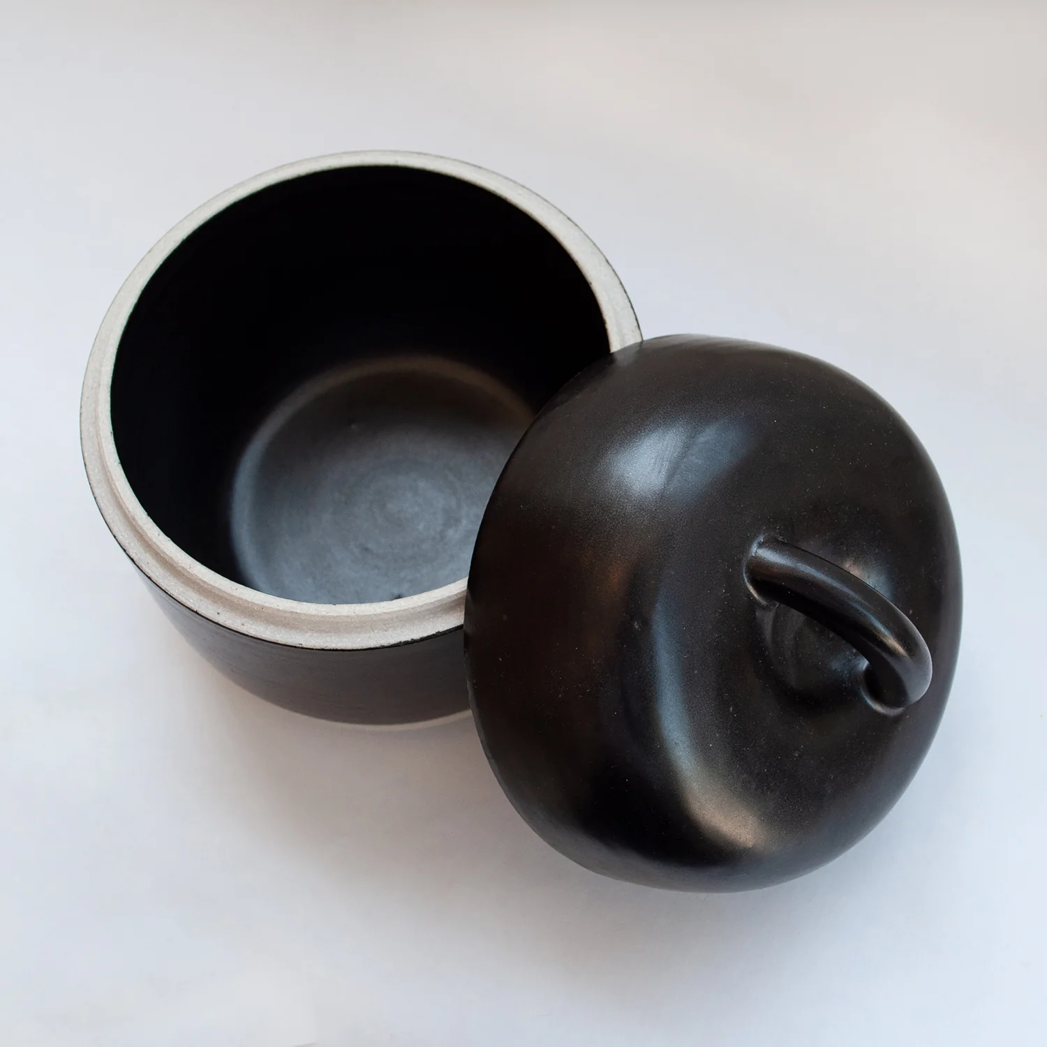 Black Lidded Jar - Image 3