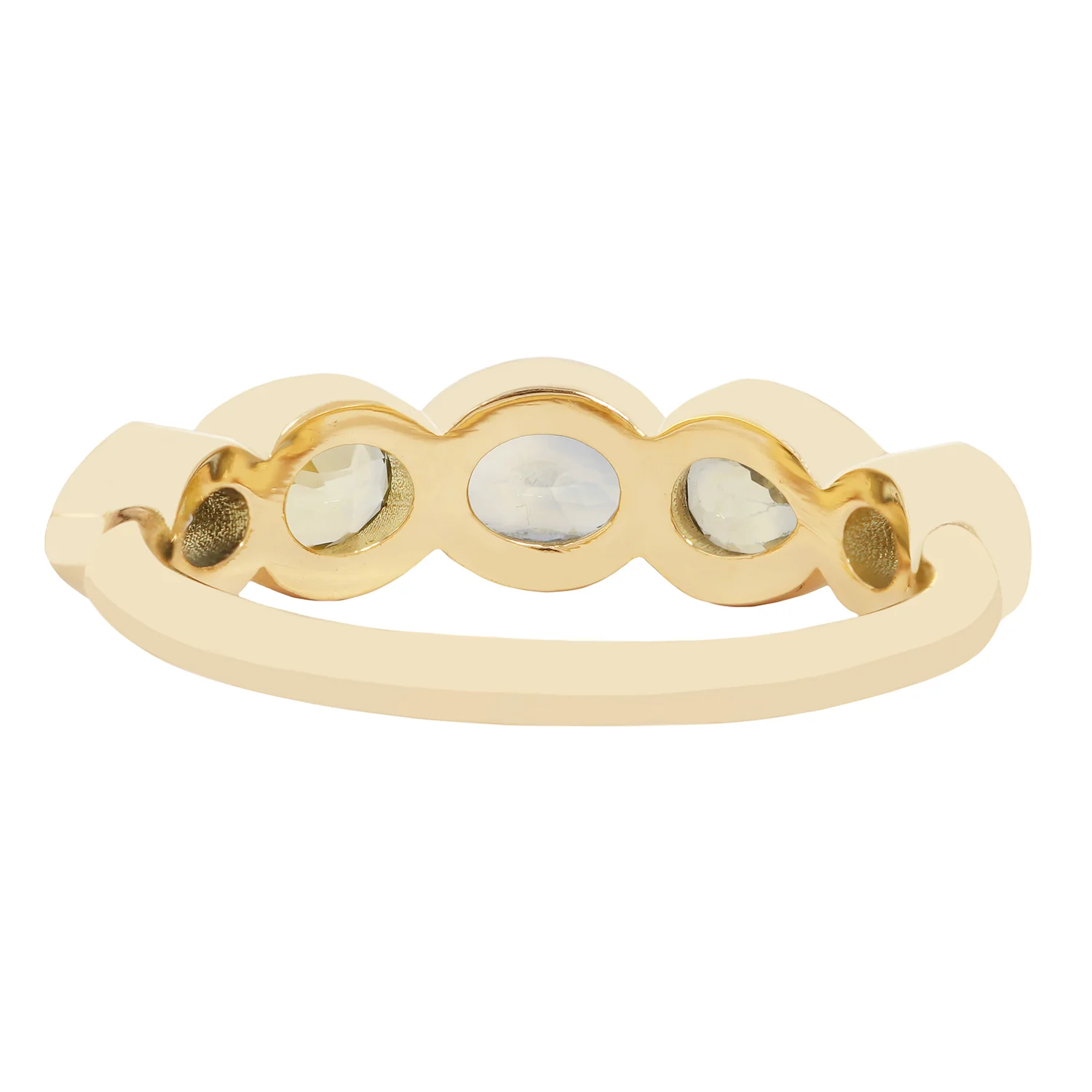 Blue Tides Sapphire Stacking Band - Image 4