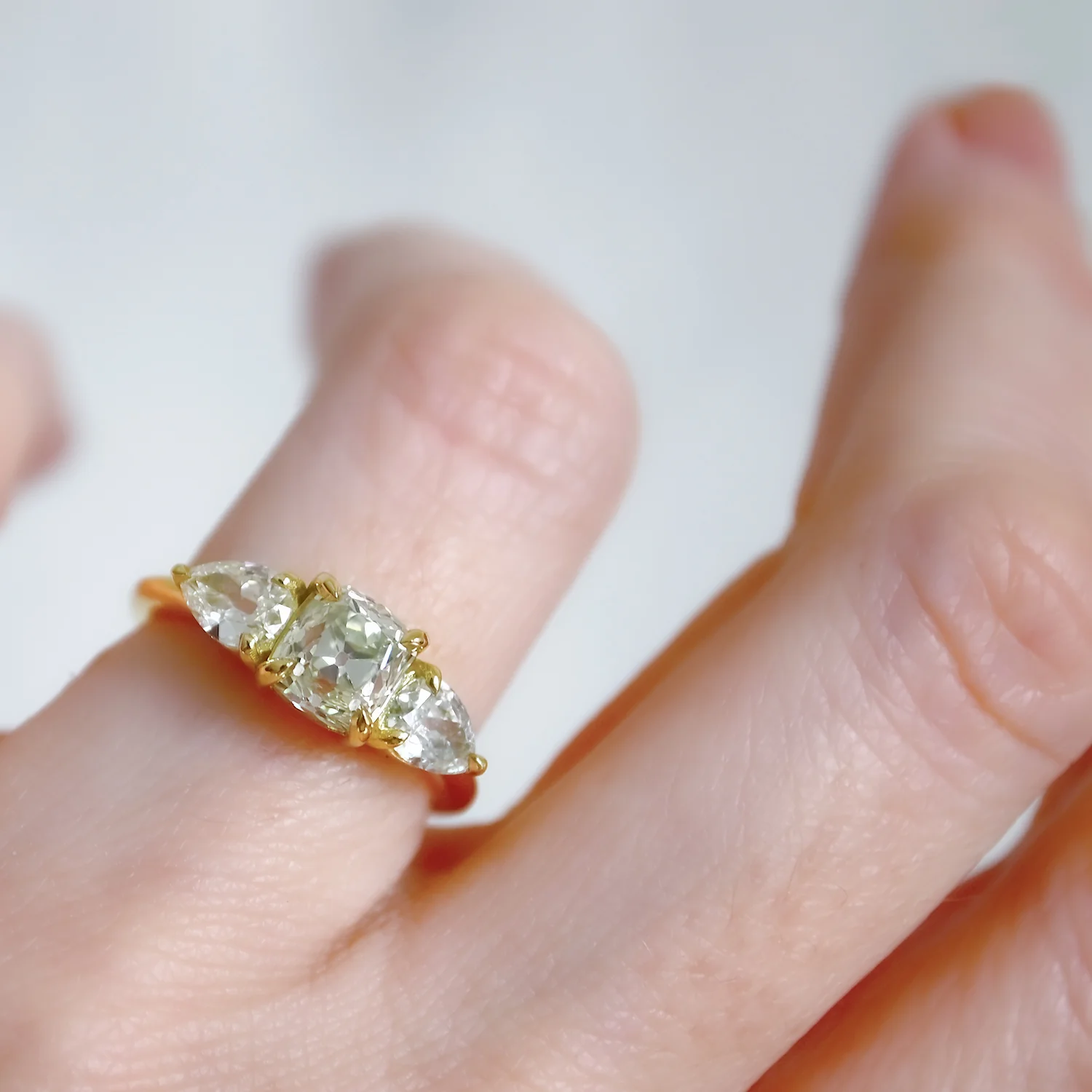 Bright Trinity Diamond Ring - Image 2