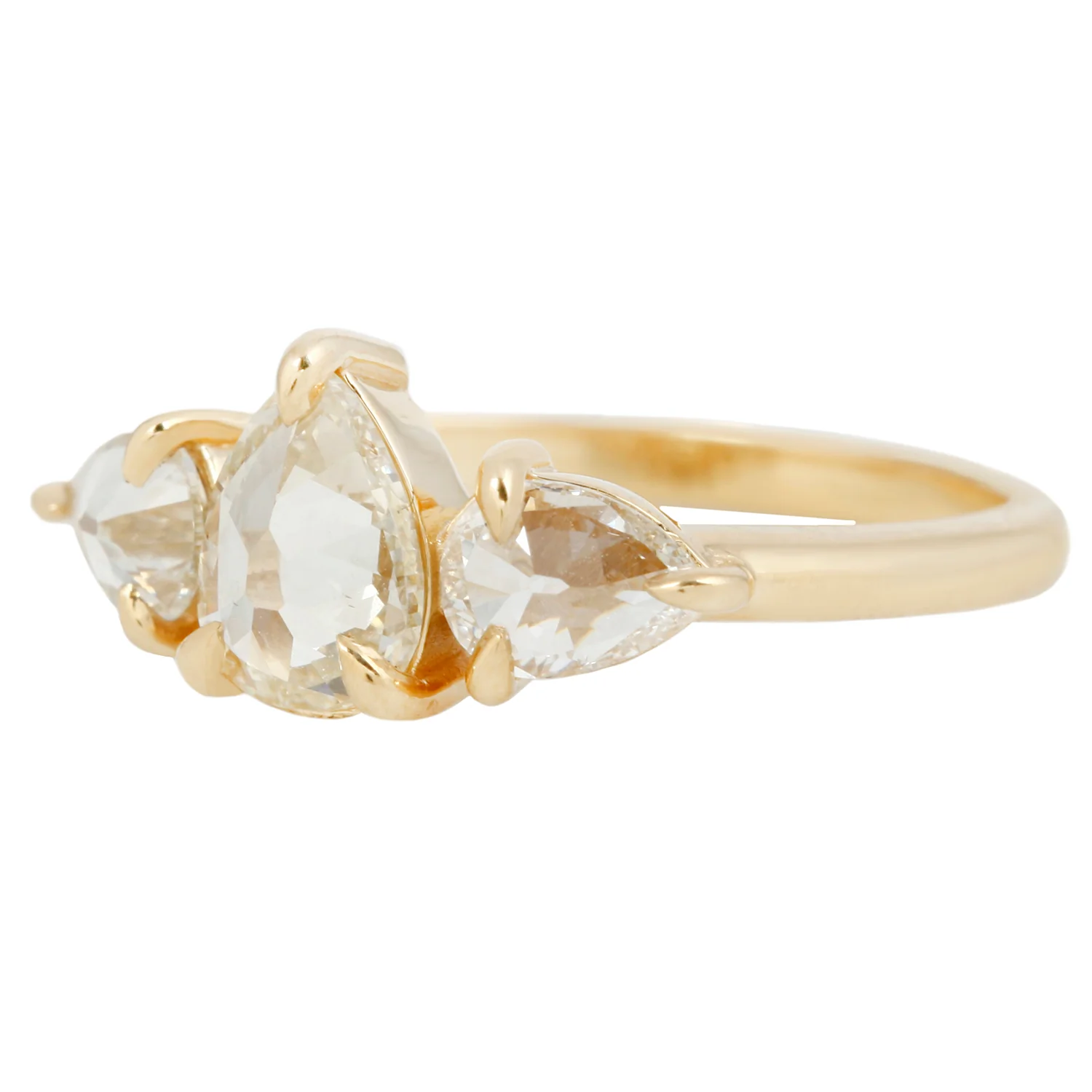 Bright Trio Diamond Ring - Image 3