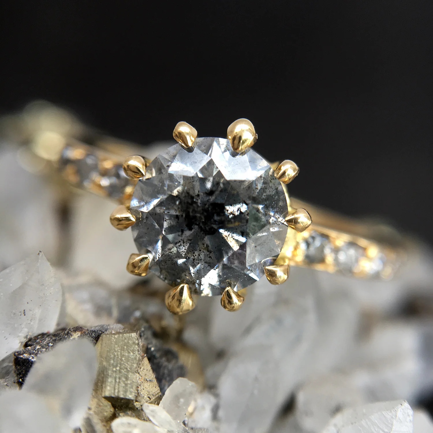 Brilliant Misty Diamond Ring - Image 8