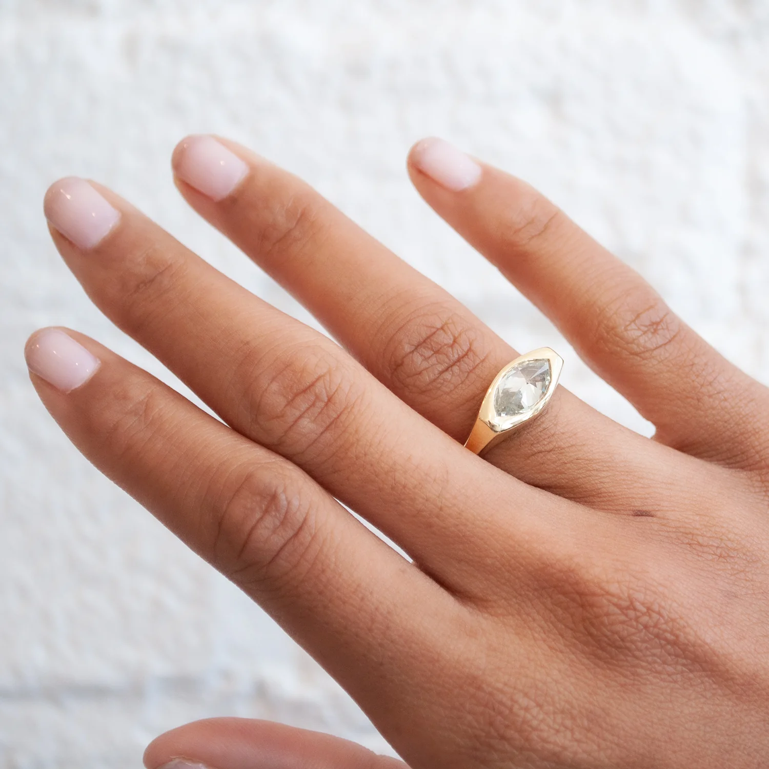 Brilliant Peaks Marquise Ring - Image 2