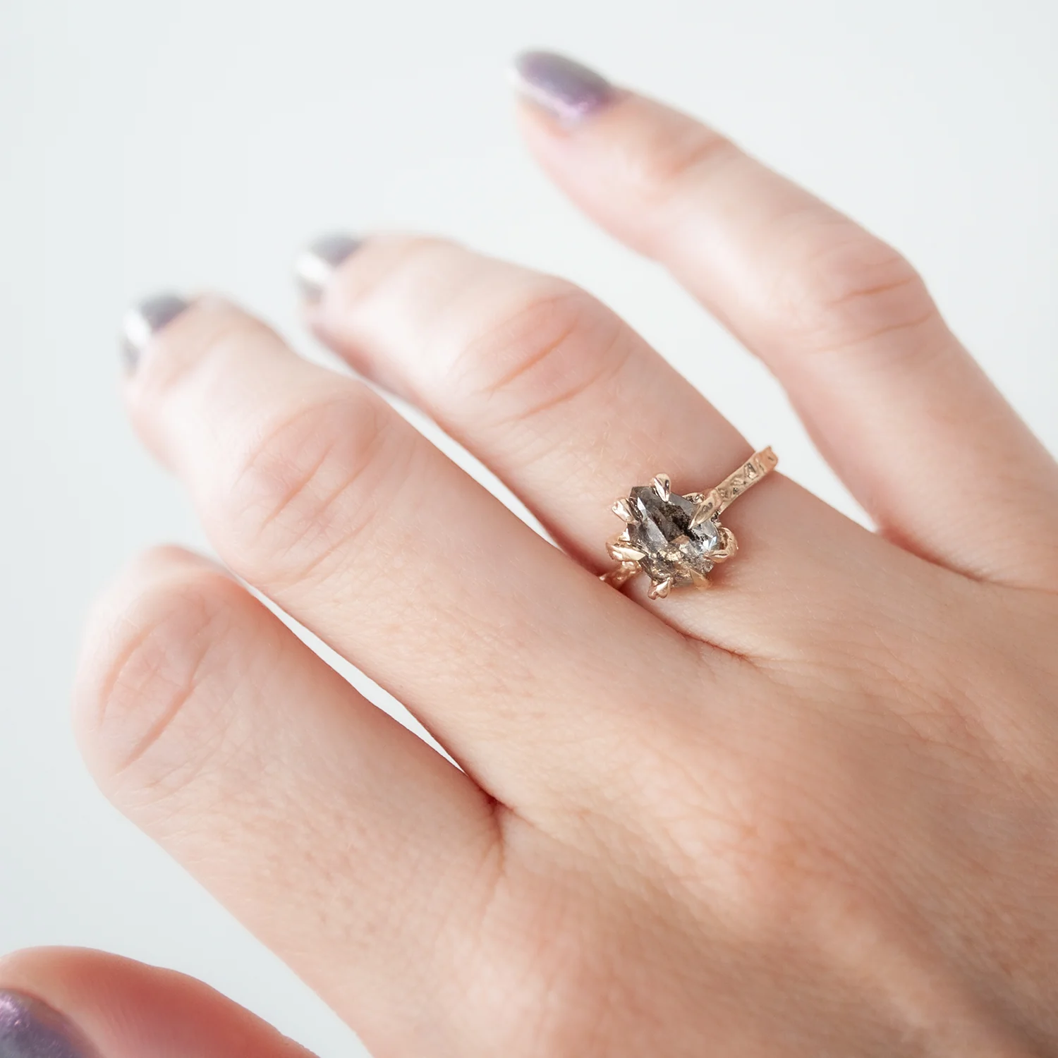 Brown Sugar Stingray Claw Ring - Image 2