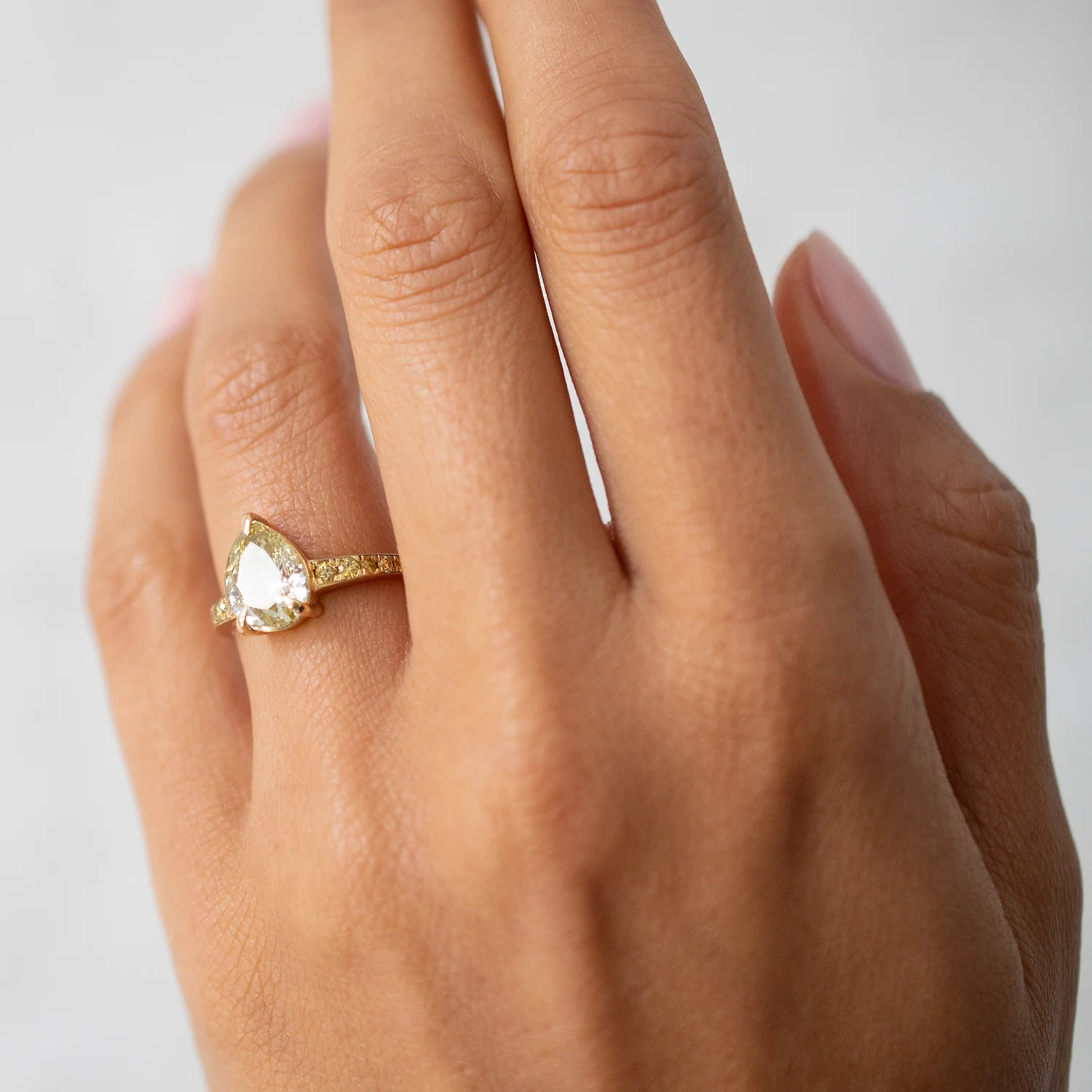 Canary Diamond Radiance Ring - Image 6