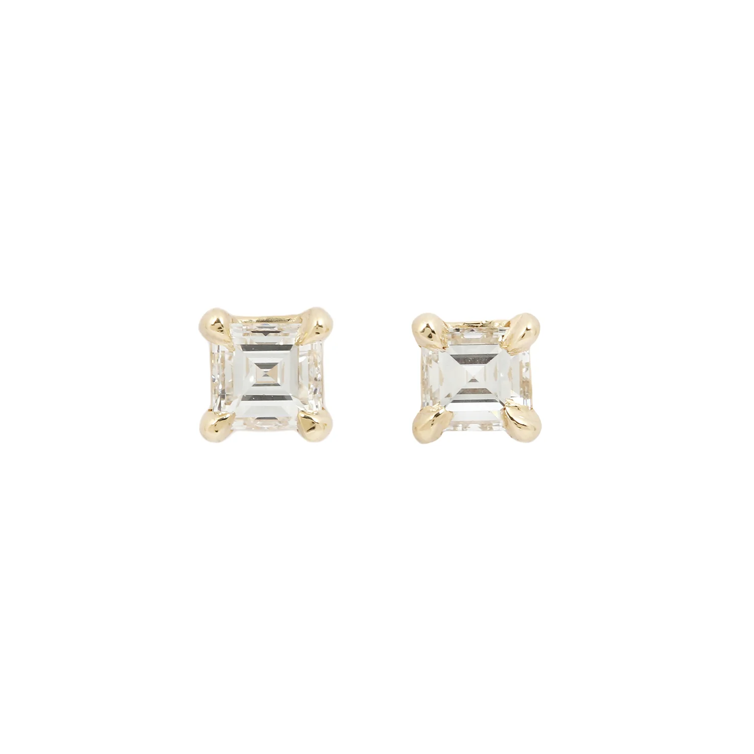 Carré Diamond Studs