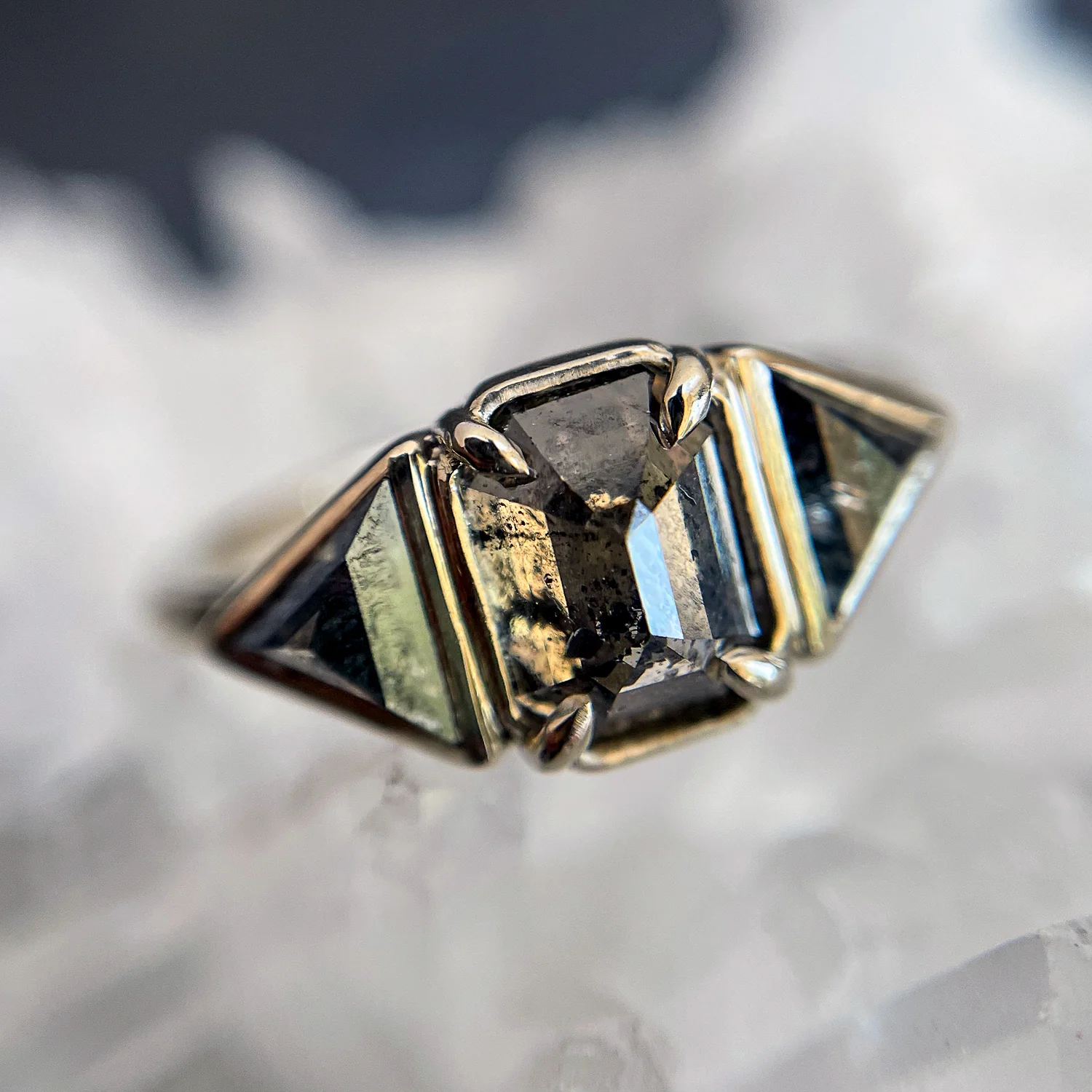 Cathedral Diamond Ring - Image 7