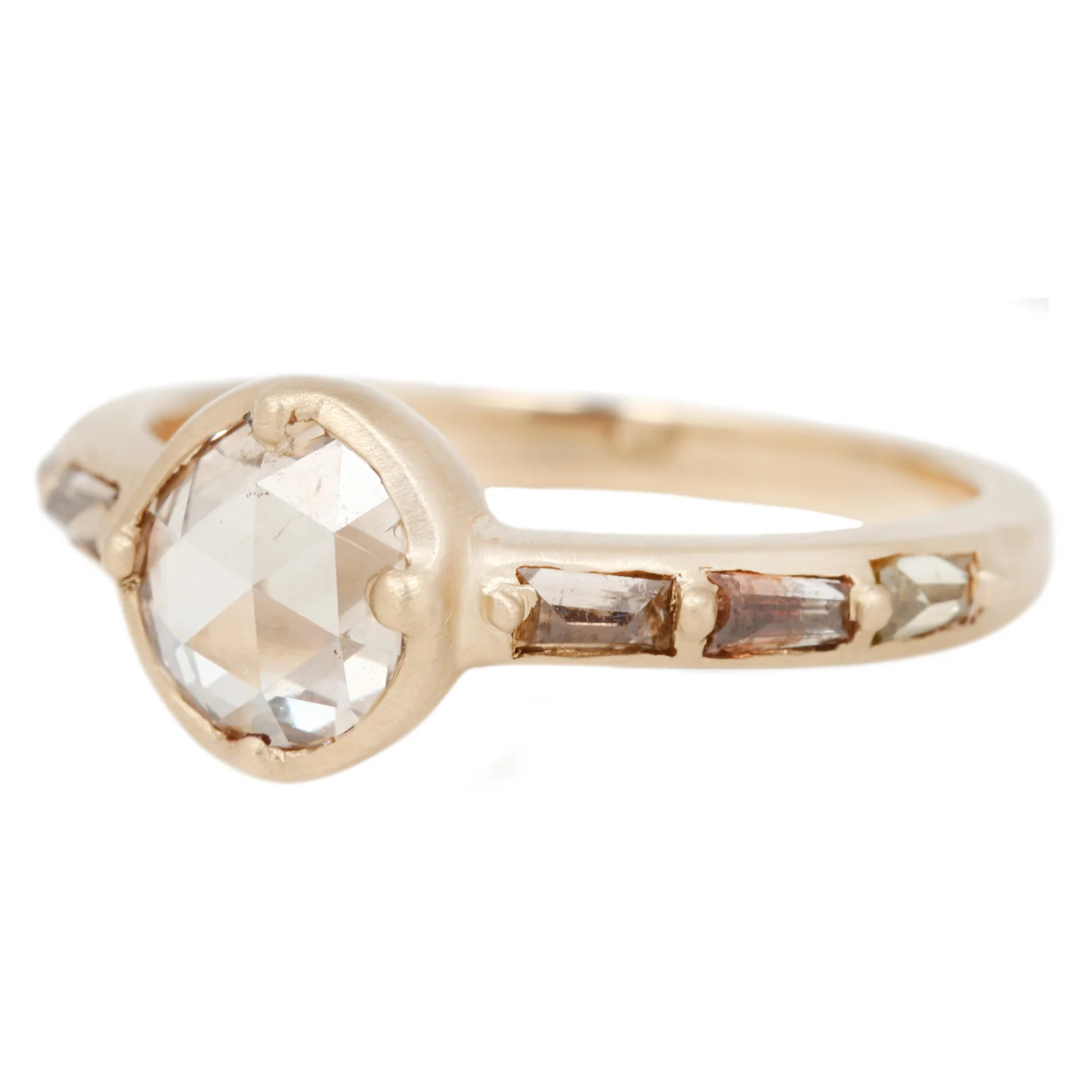 Champagne Baguette Ring - Image 3