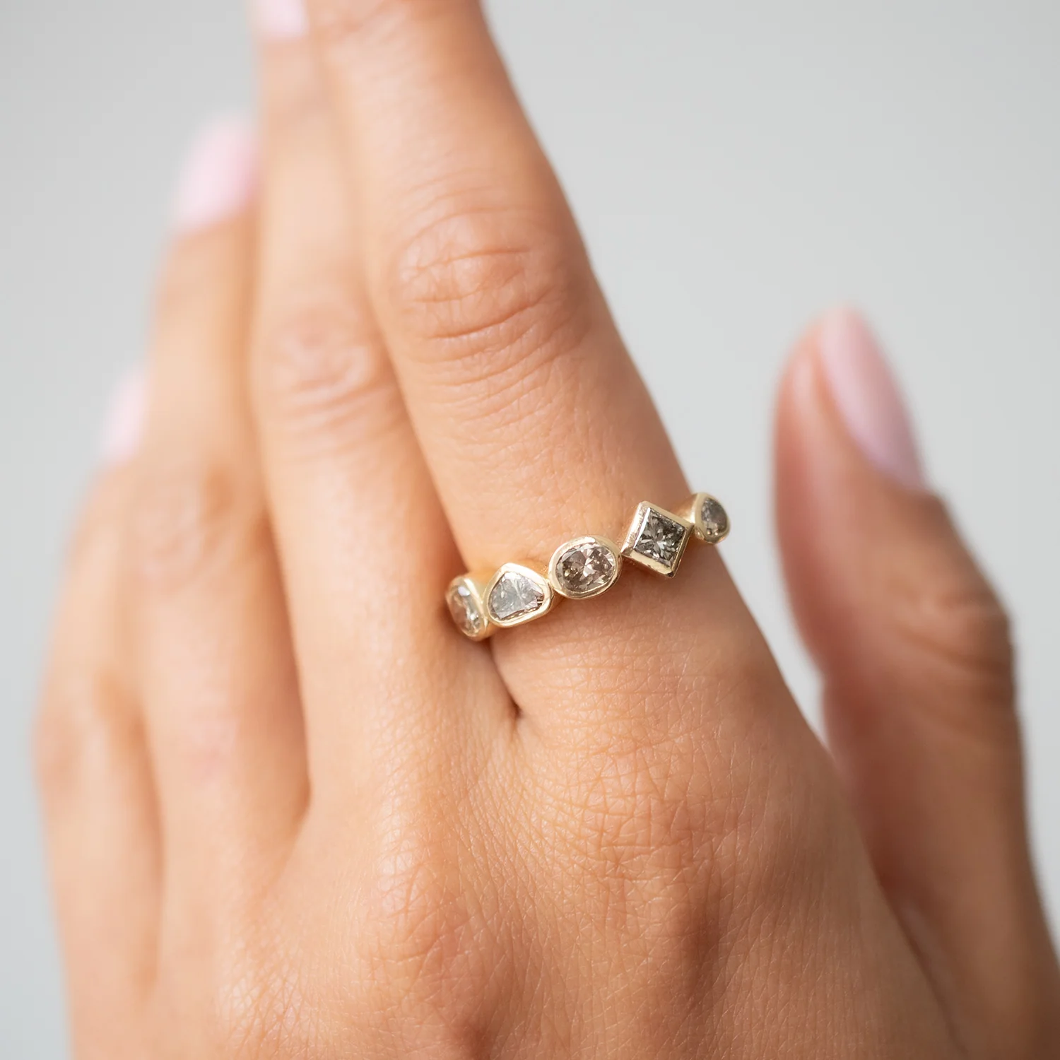 Champagne Deco Stacking Band - Image 2