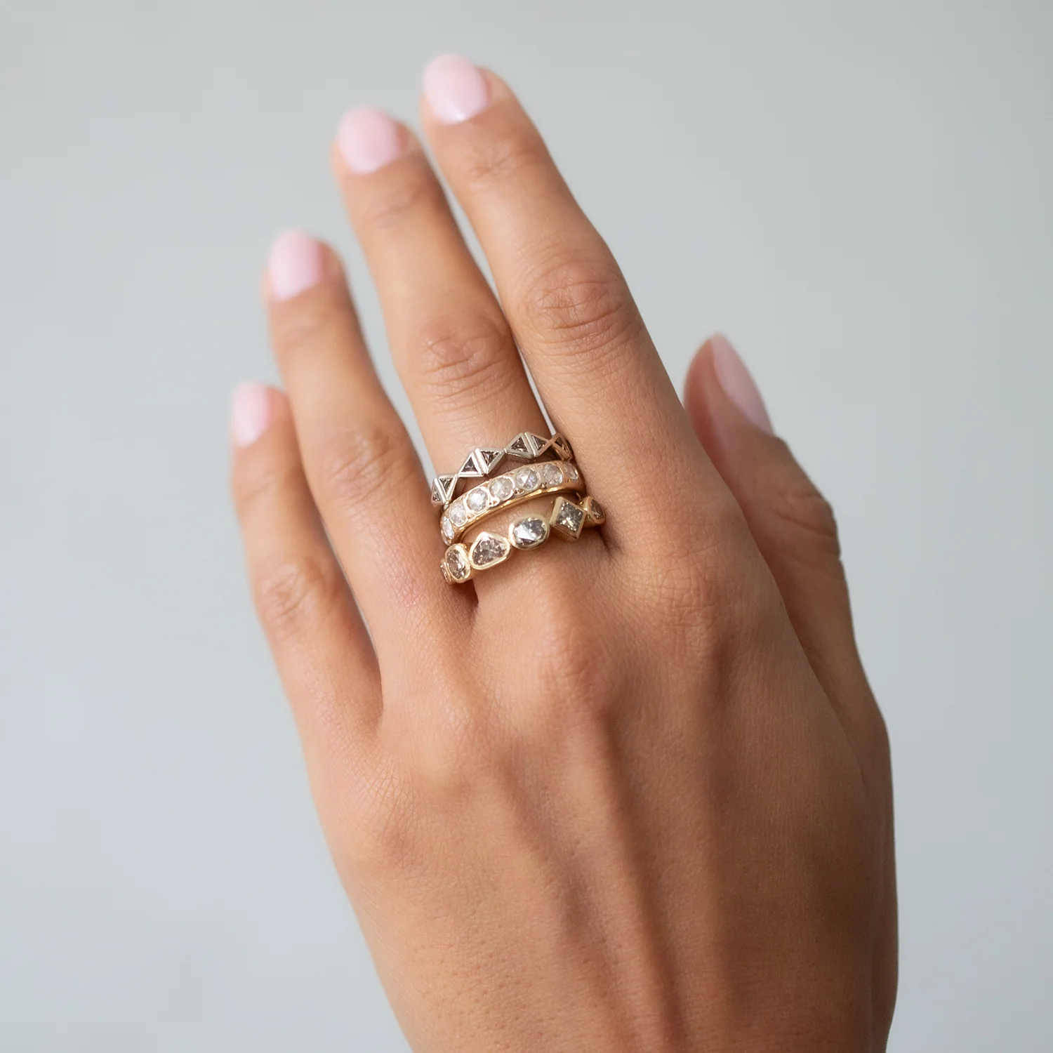Champagne Deco Stacking Band - Image 7