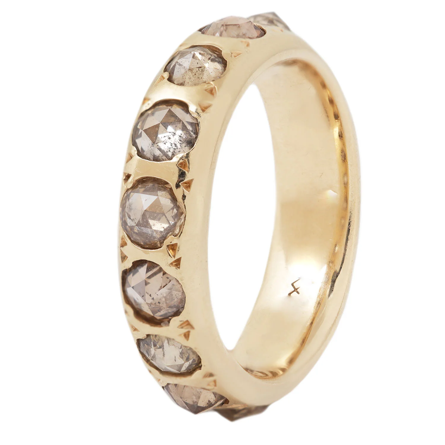 Champagne Diamond Eternity Band - Image 4
