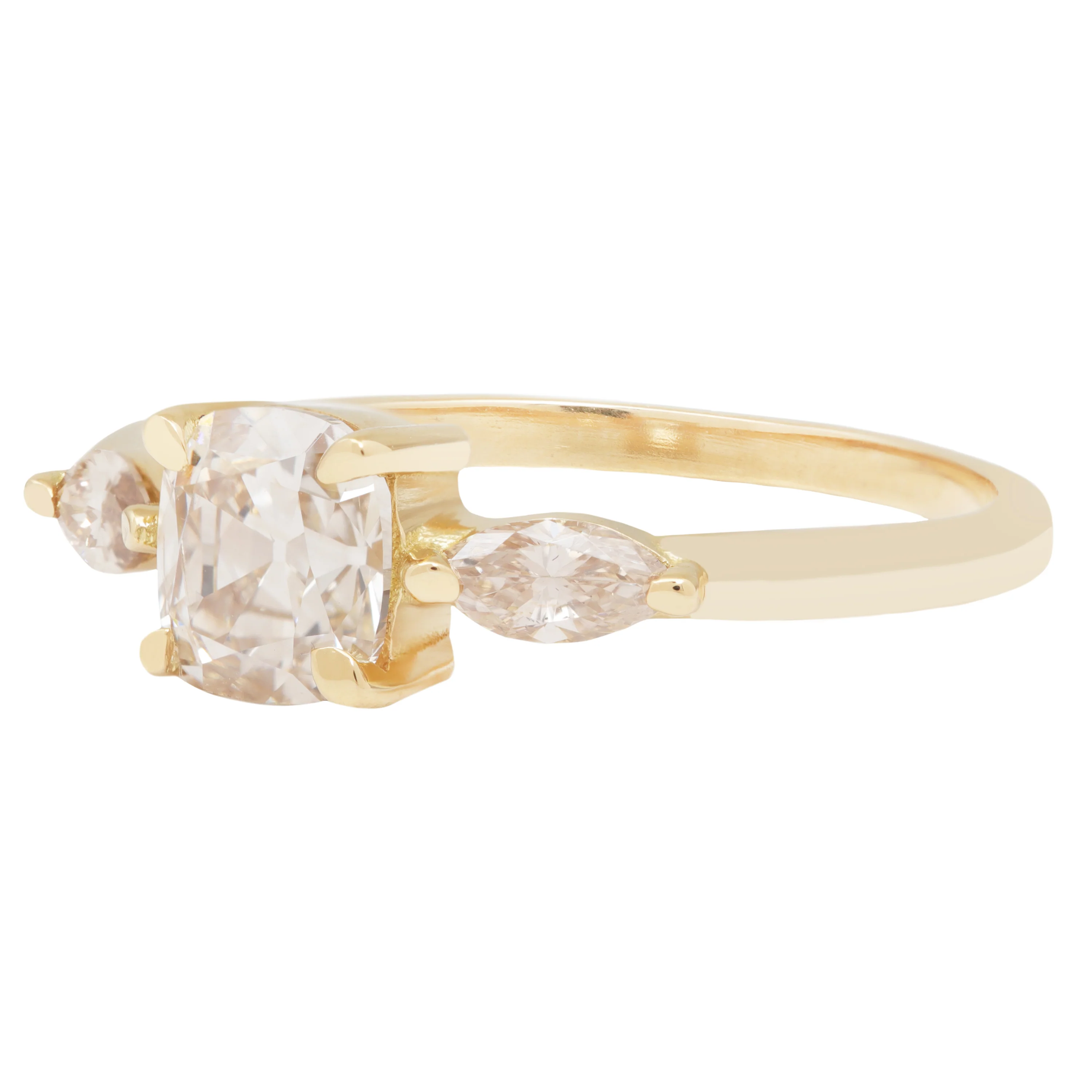 Champagne Diamond Harmony Ring - Image 3