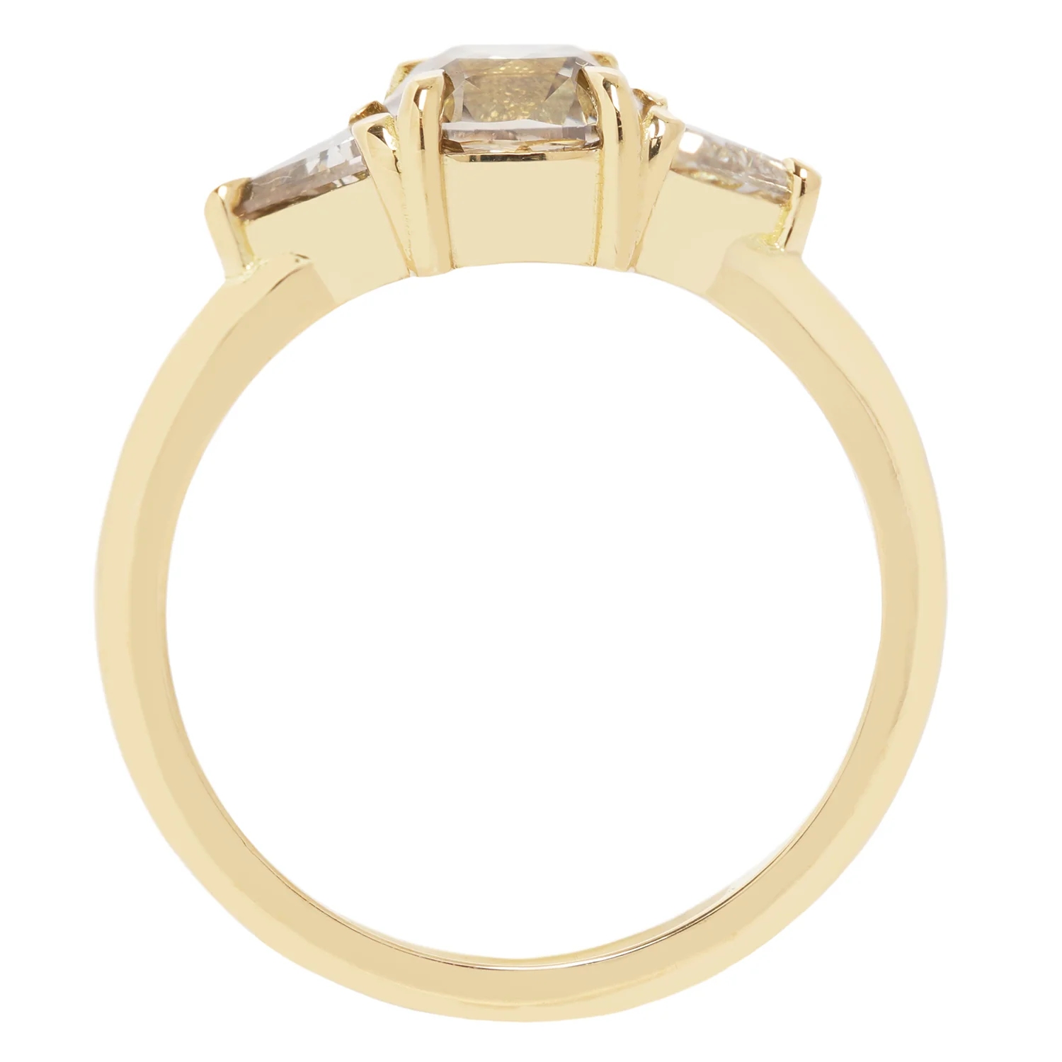 Champagne Diamond Stella Ring - Image 5