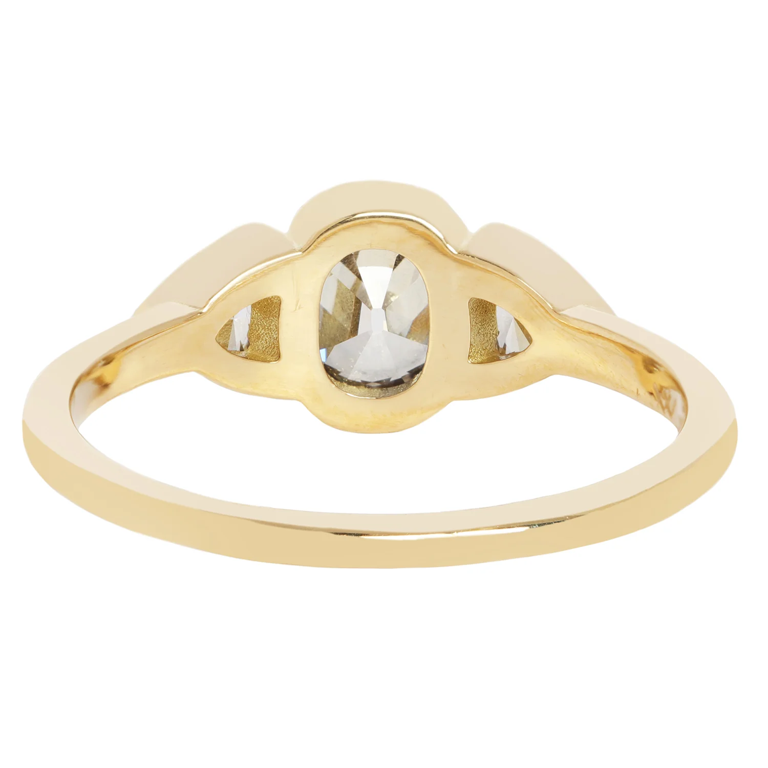 Champagne Sparkle Trio Ring - Image 4