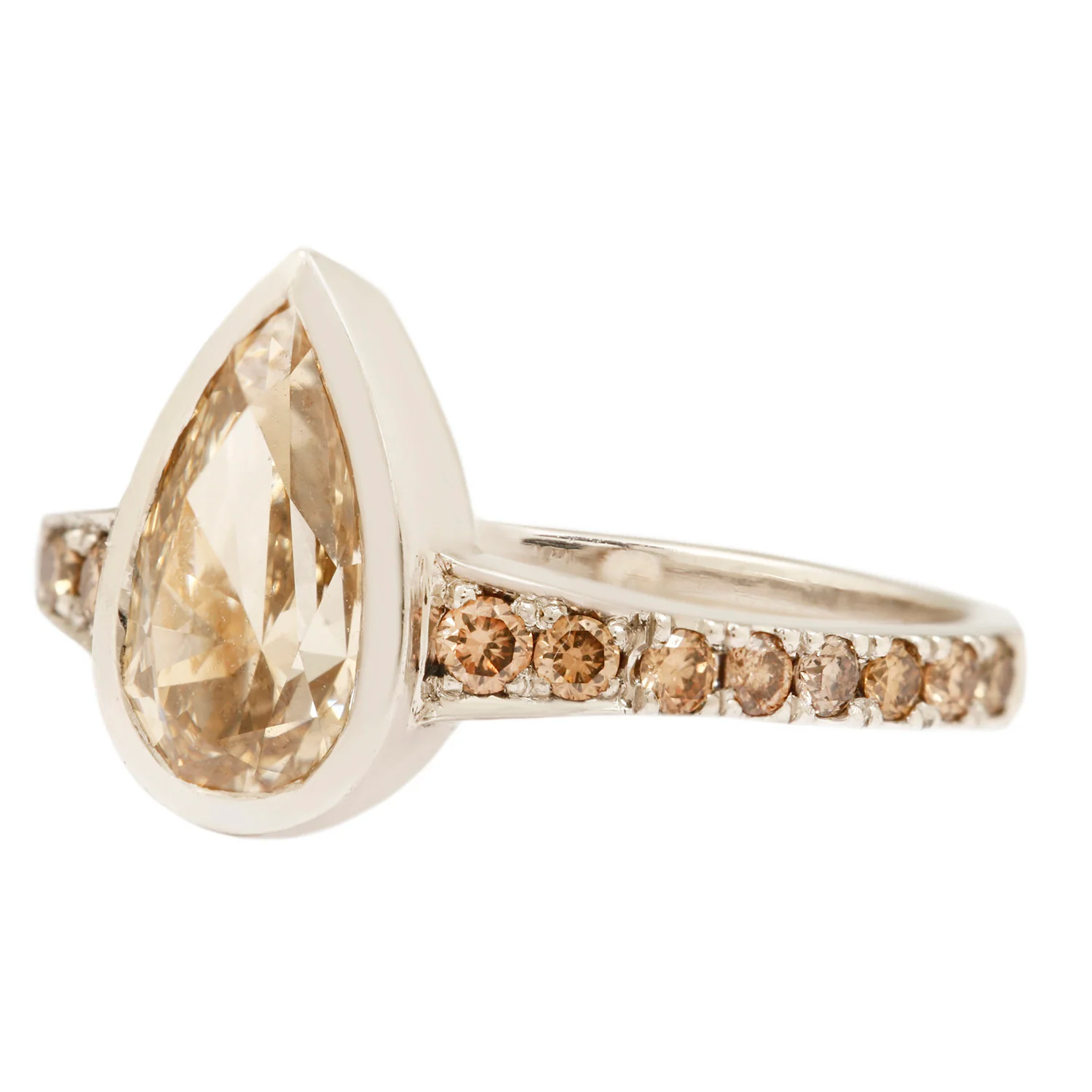 Champagne Storm Diamond Ring - Image 3