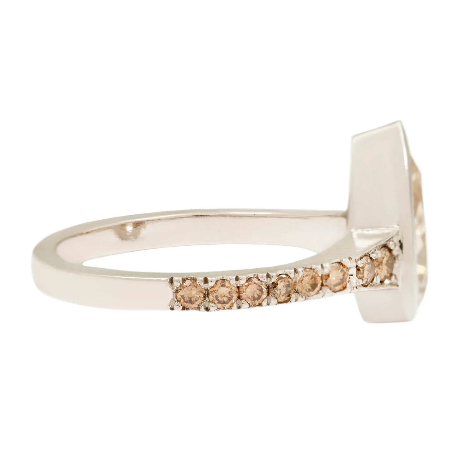 Champagne Storm Diamond Ring - Image 4