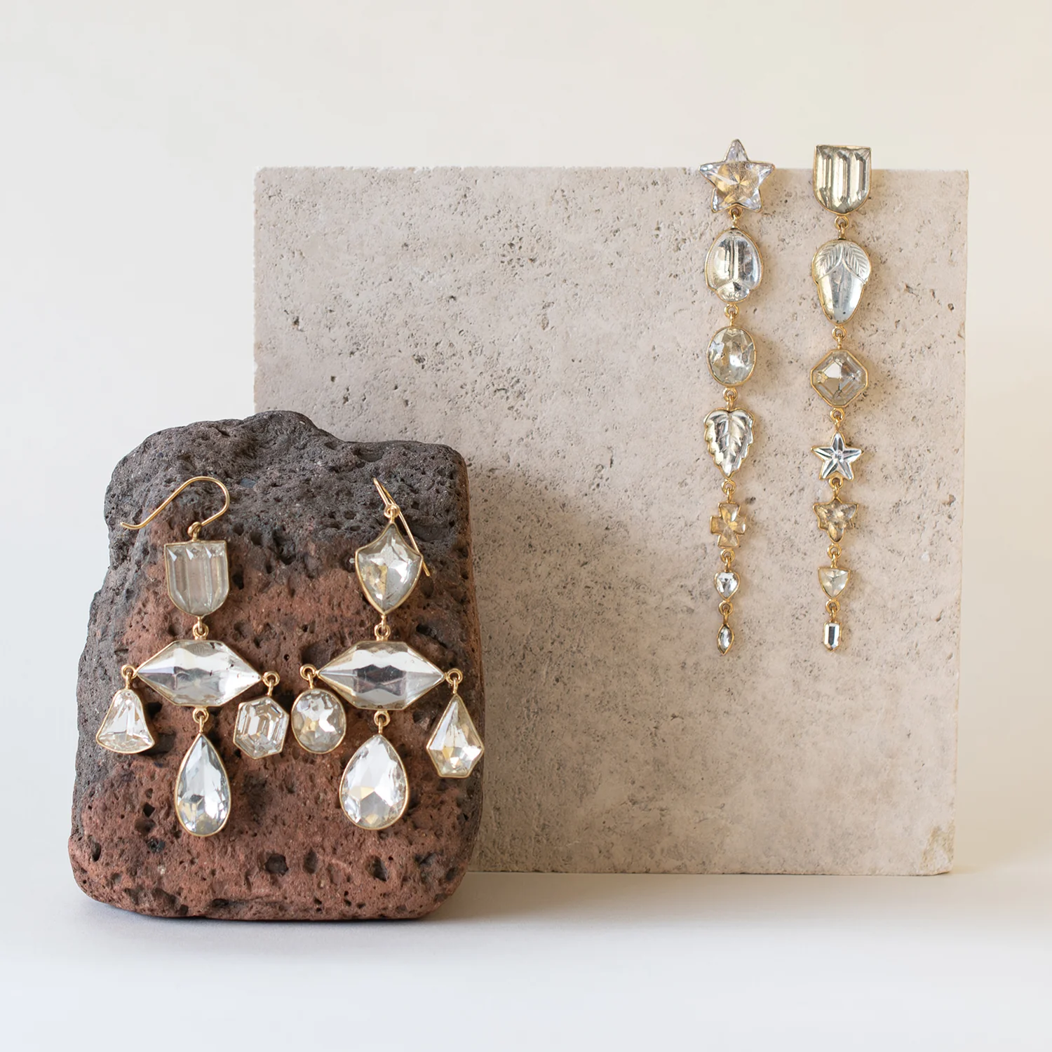 Chandelier Balance Drop Earrings - Image 4