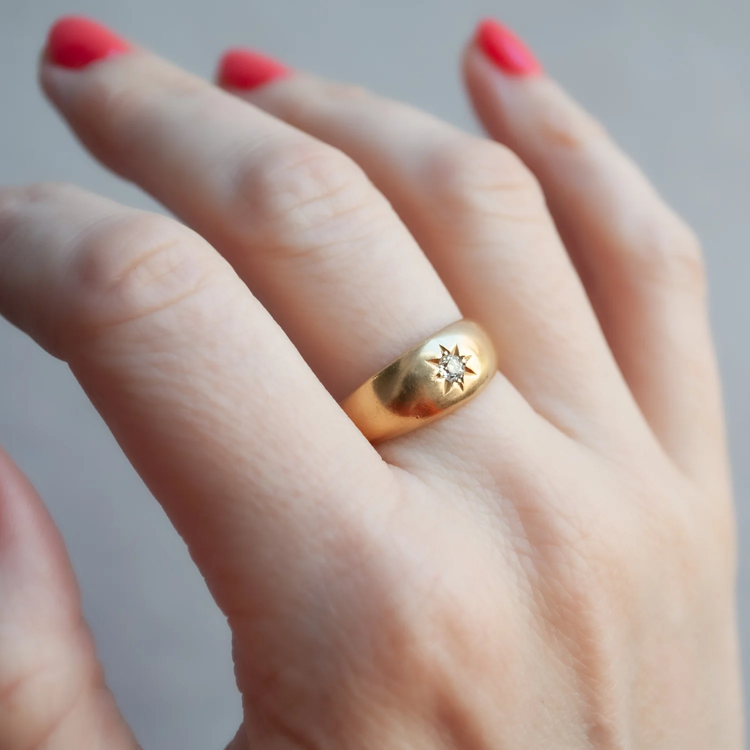 Cheshire Diamond Star Ring - Image 2
