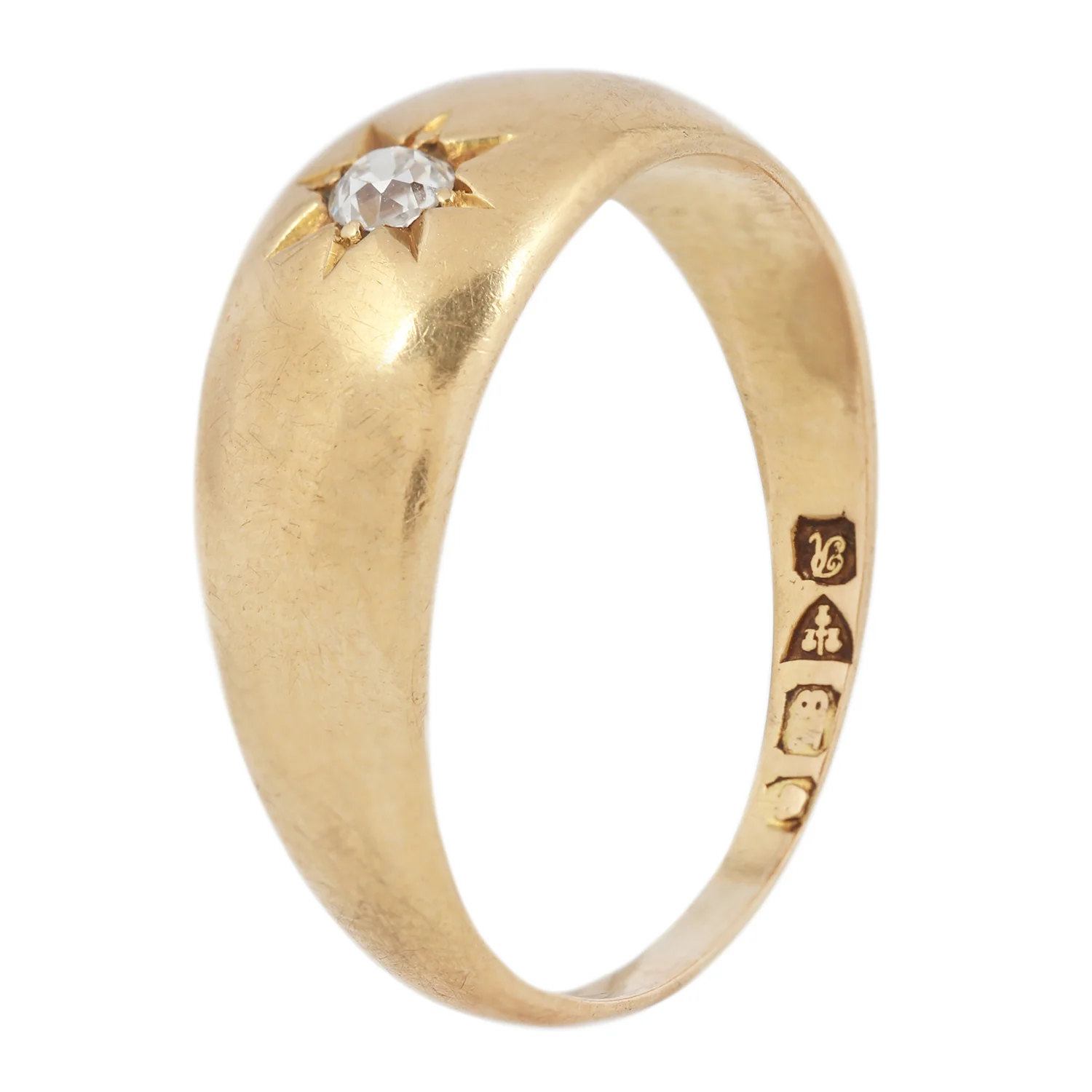 Cheshire Diamond Star Ring - Image 6