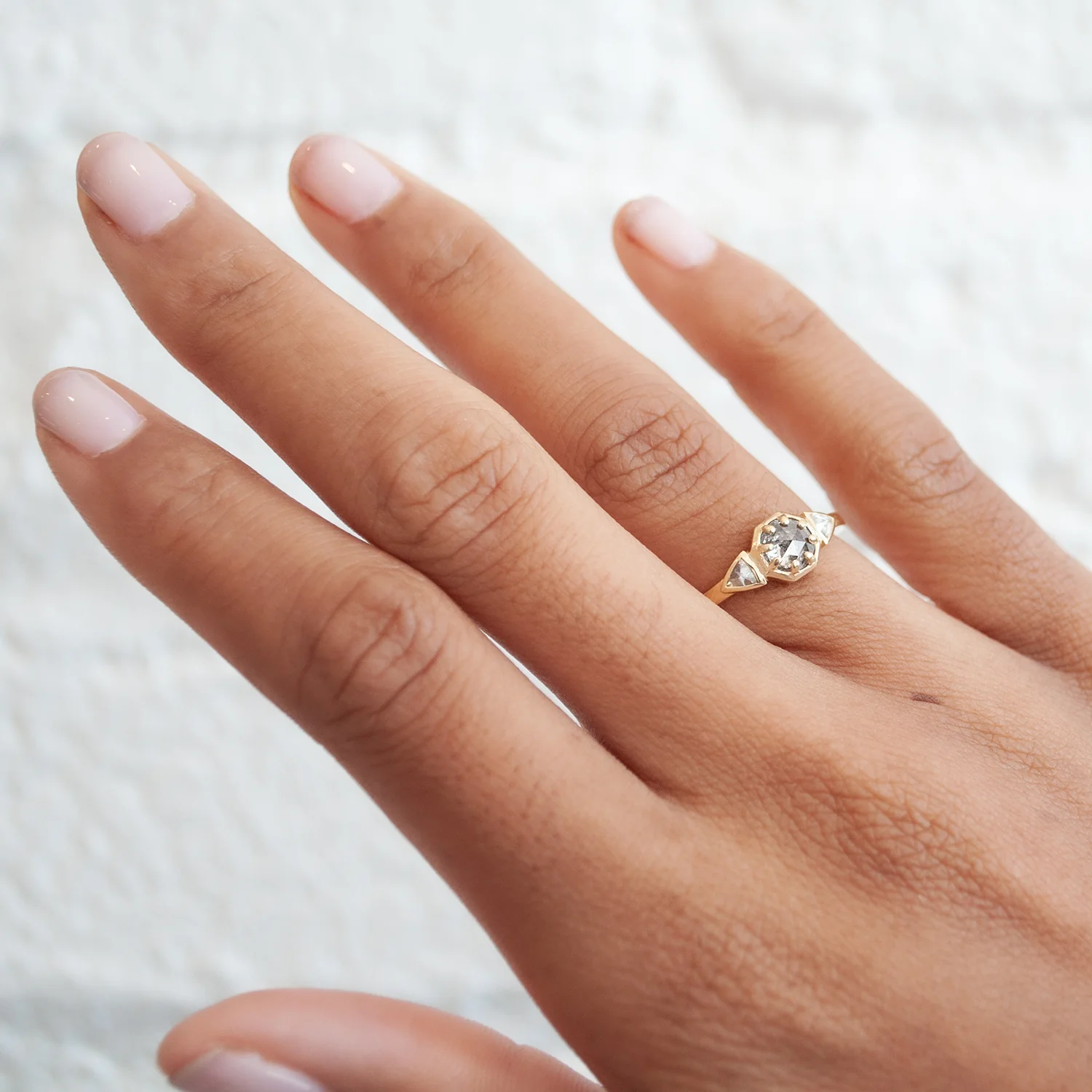 Cloudy Cleo Diamond Ring - Image 2
