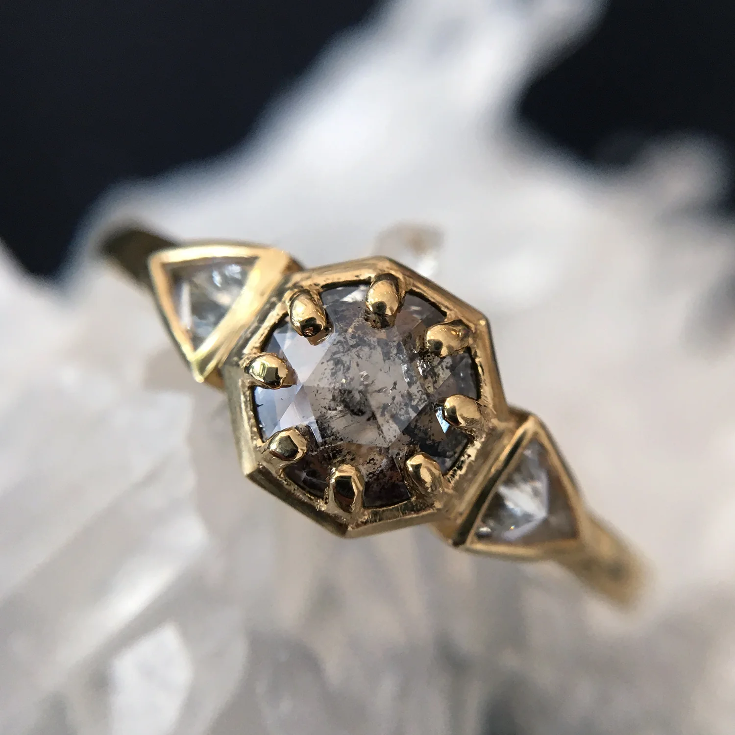 Cloudy Cleo Diamond Ring - Image 7