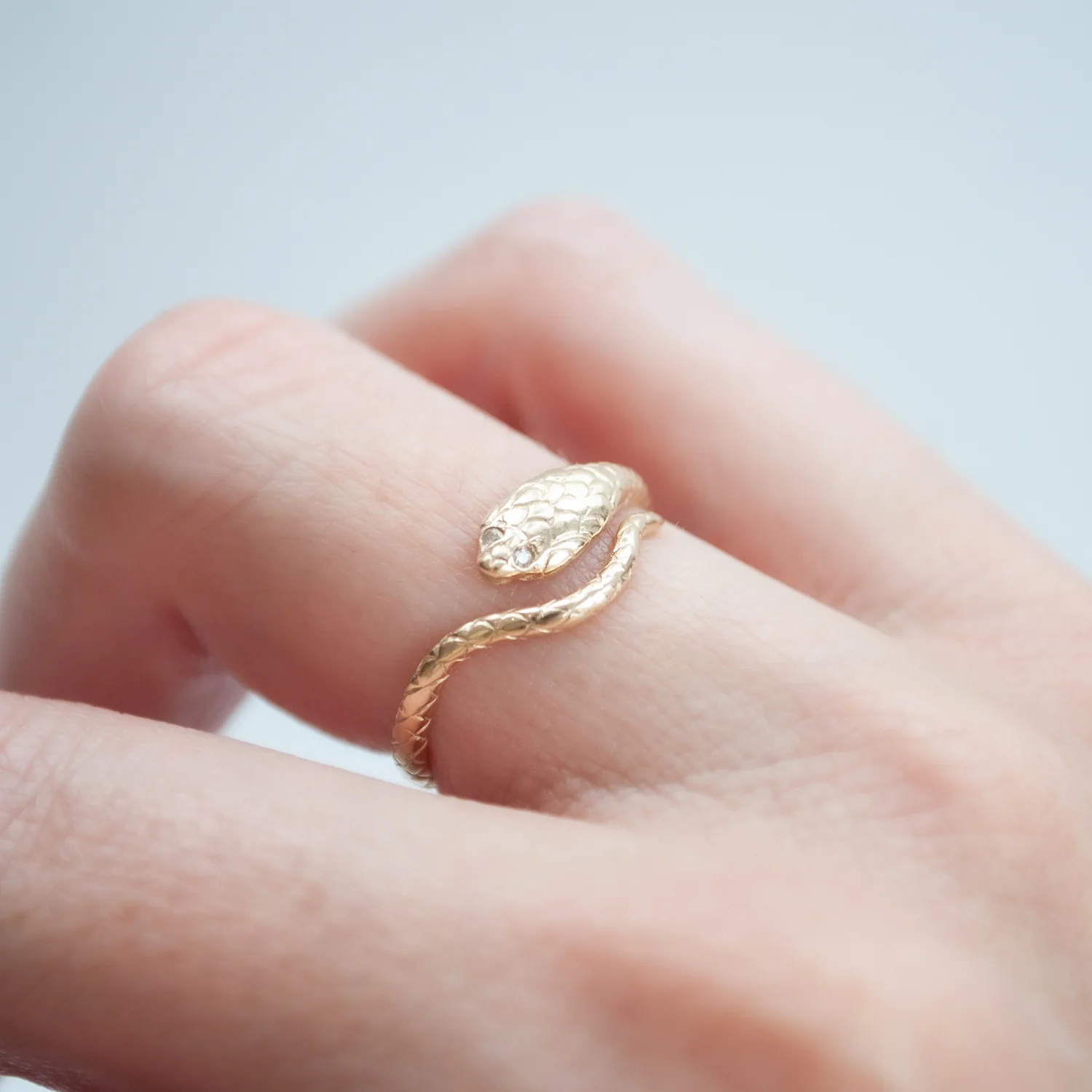 Cobra and Diamonds Ring - Image 2