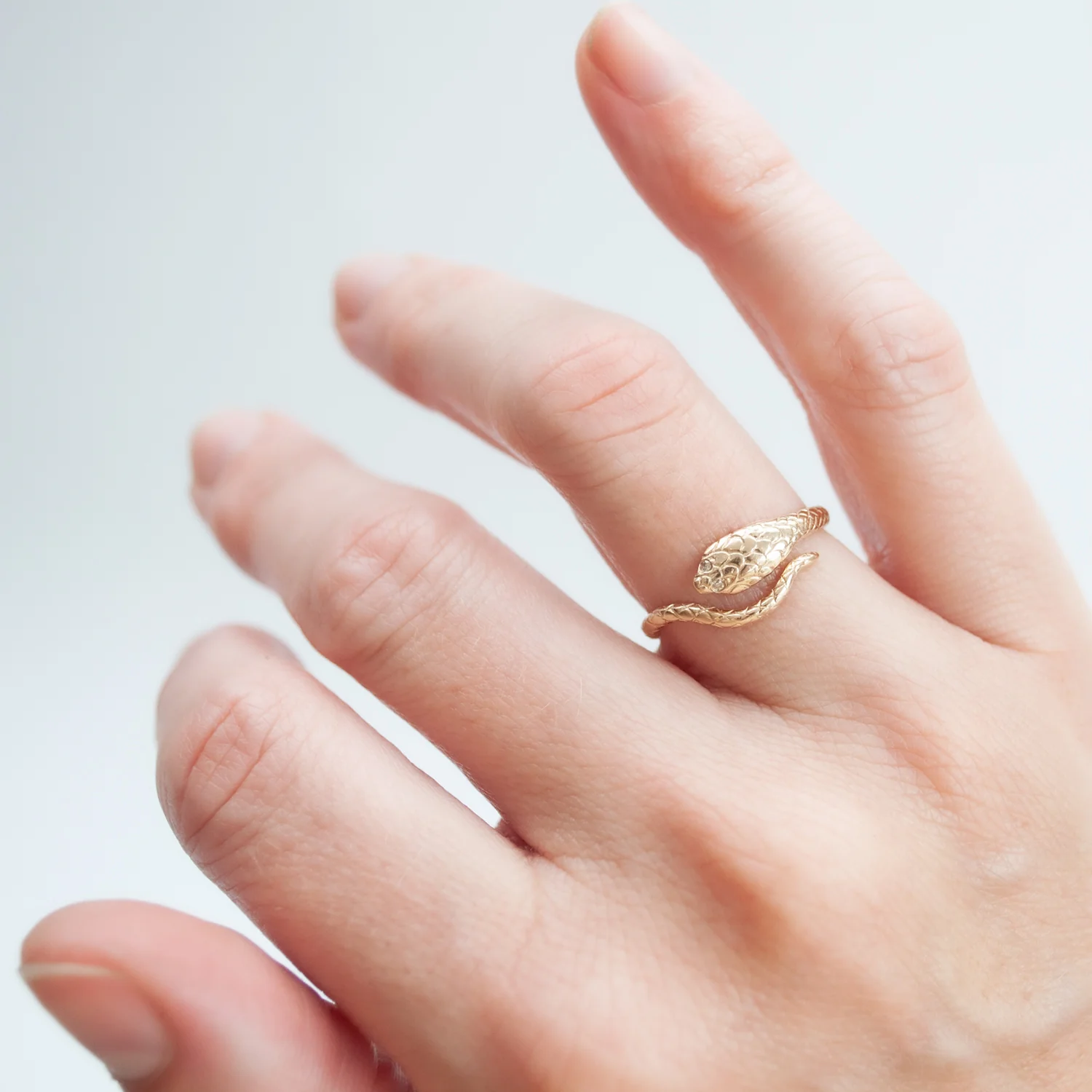 Cobra and Diamonds Ring - Image 7