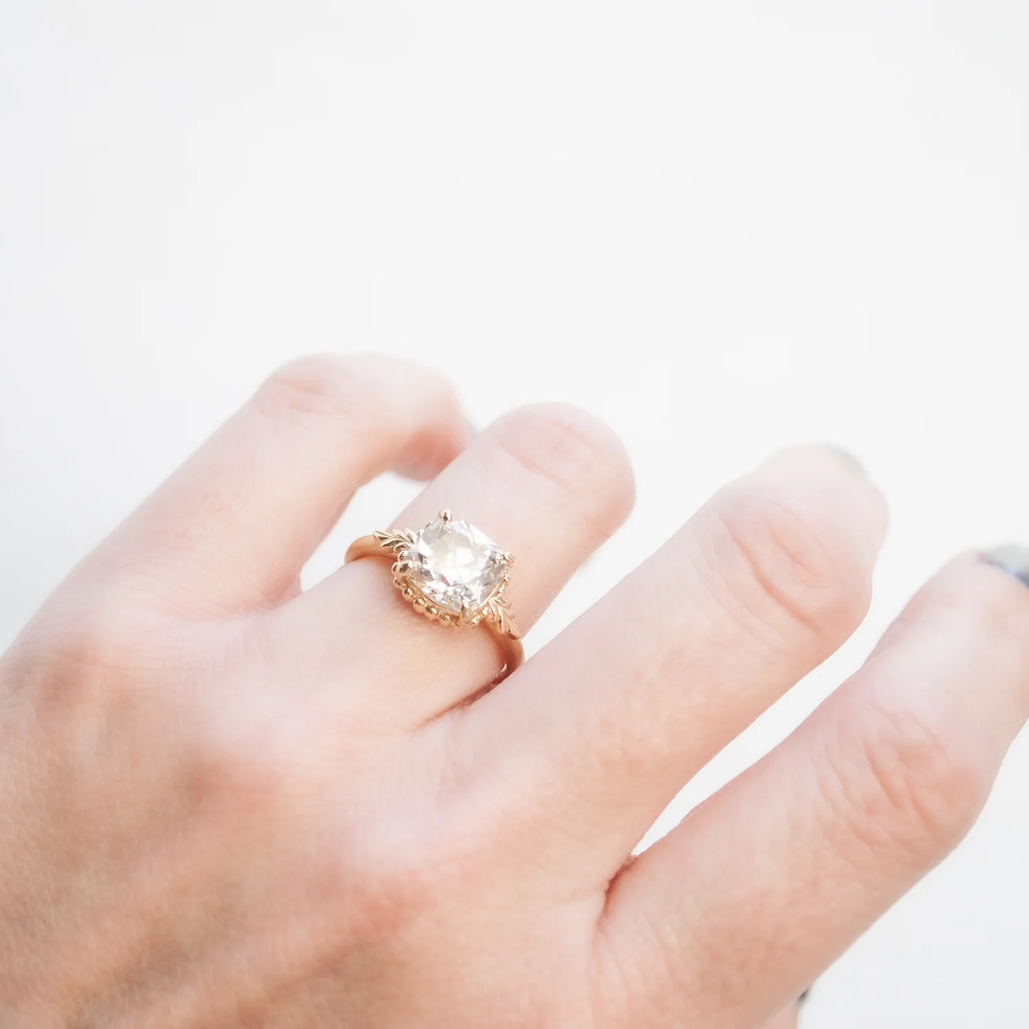 Cognac Wood Nymph Faye Ring - Image 2