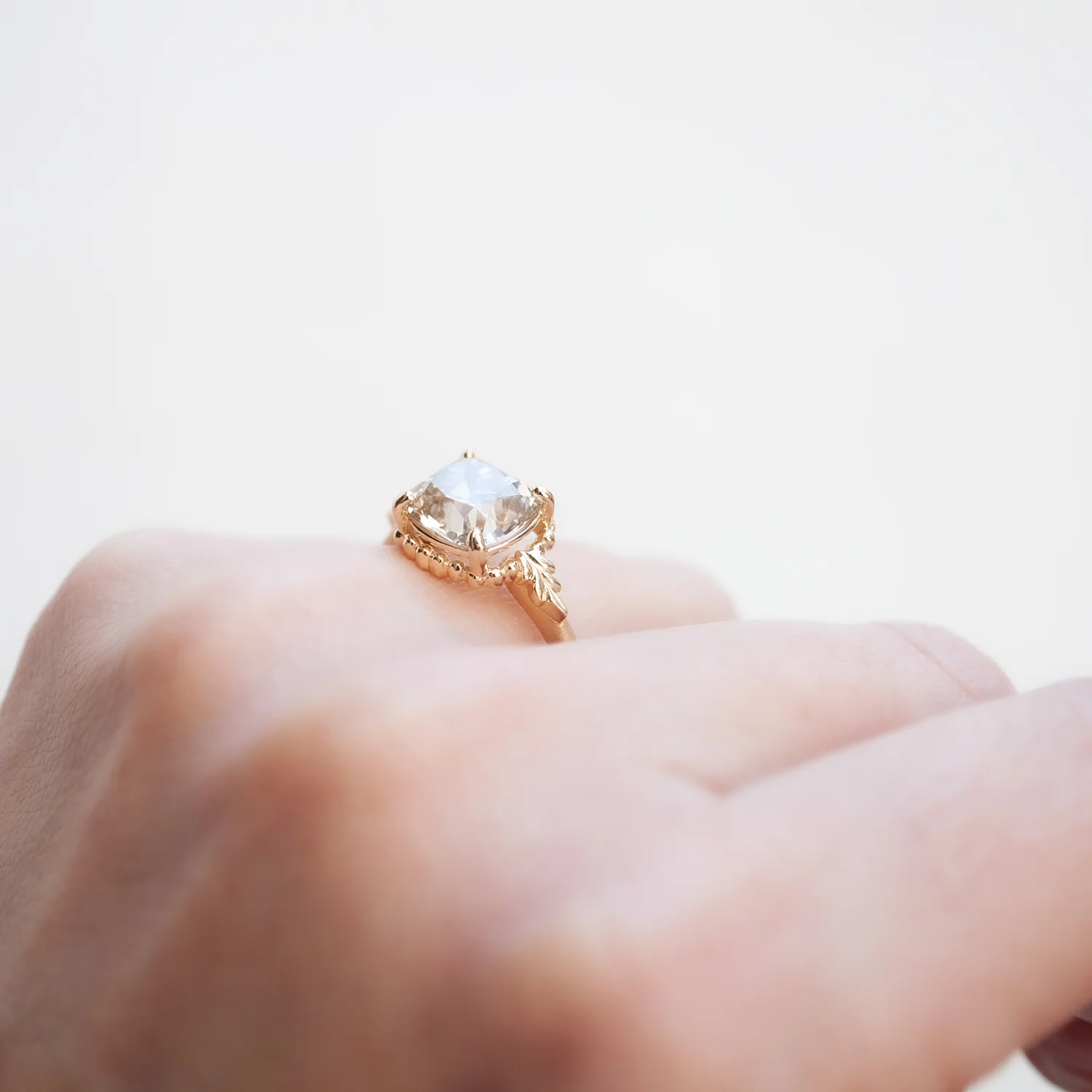 Cognac Wood Nymph Faye Ring - Image 6