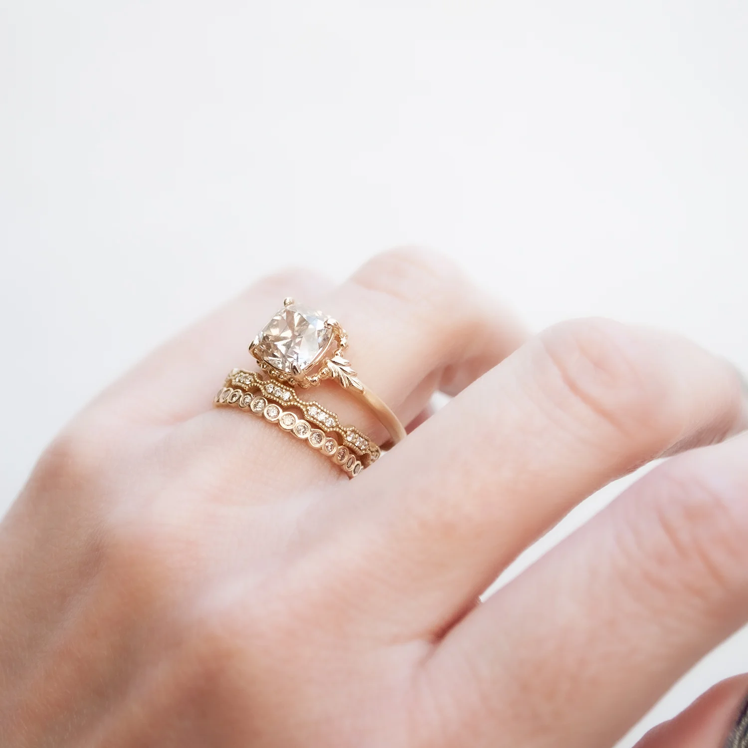 Cognac Wood Nymph Faye Ring - Image 8