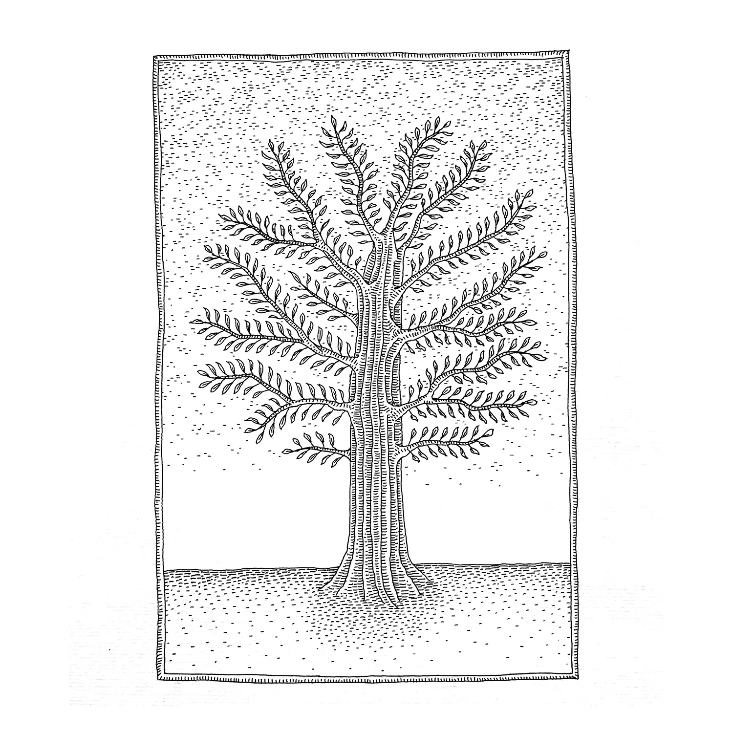 Cotton Wood Print