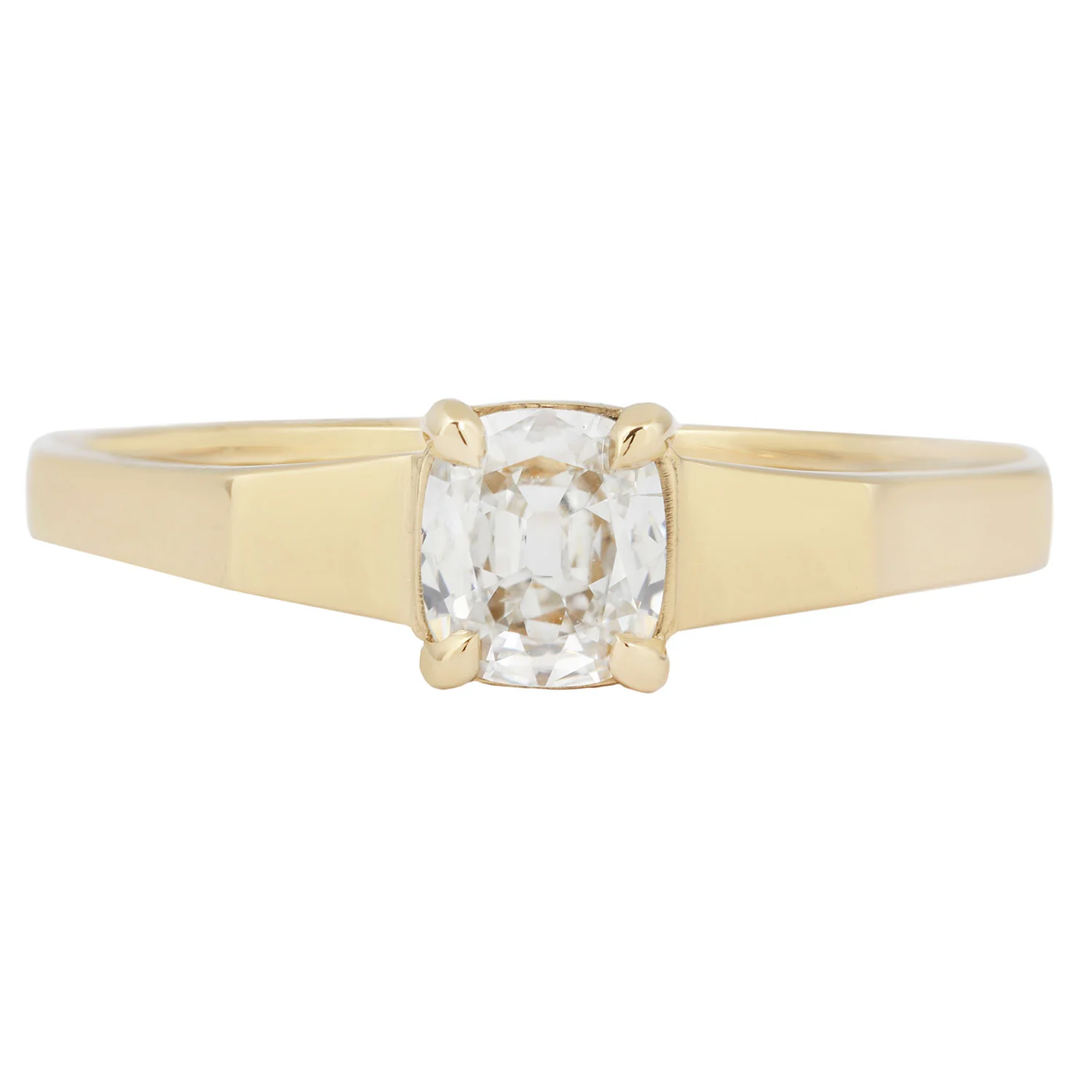 Cushion Cut Mirage Ring