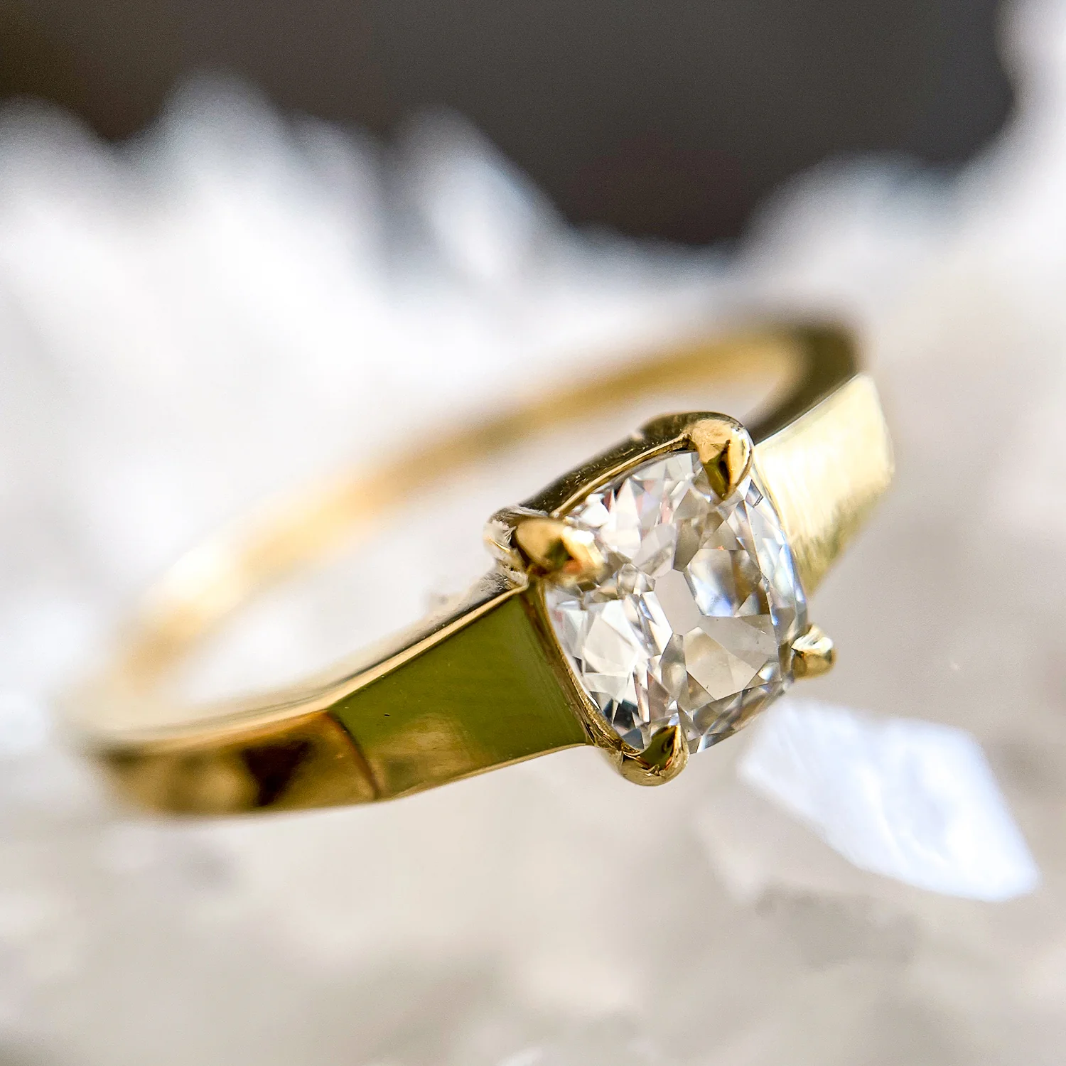 Cushion Cut Mirage Ring - Image 6
