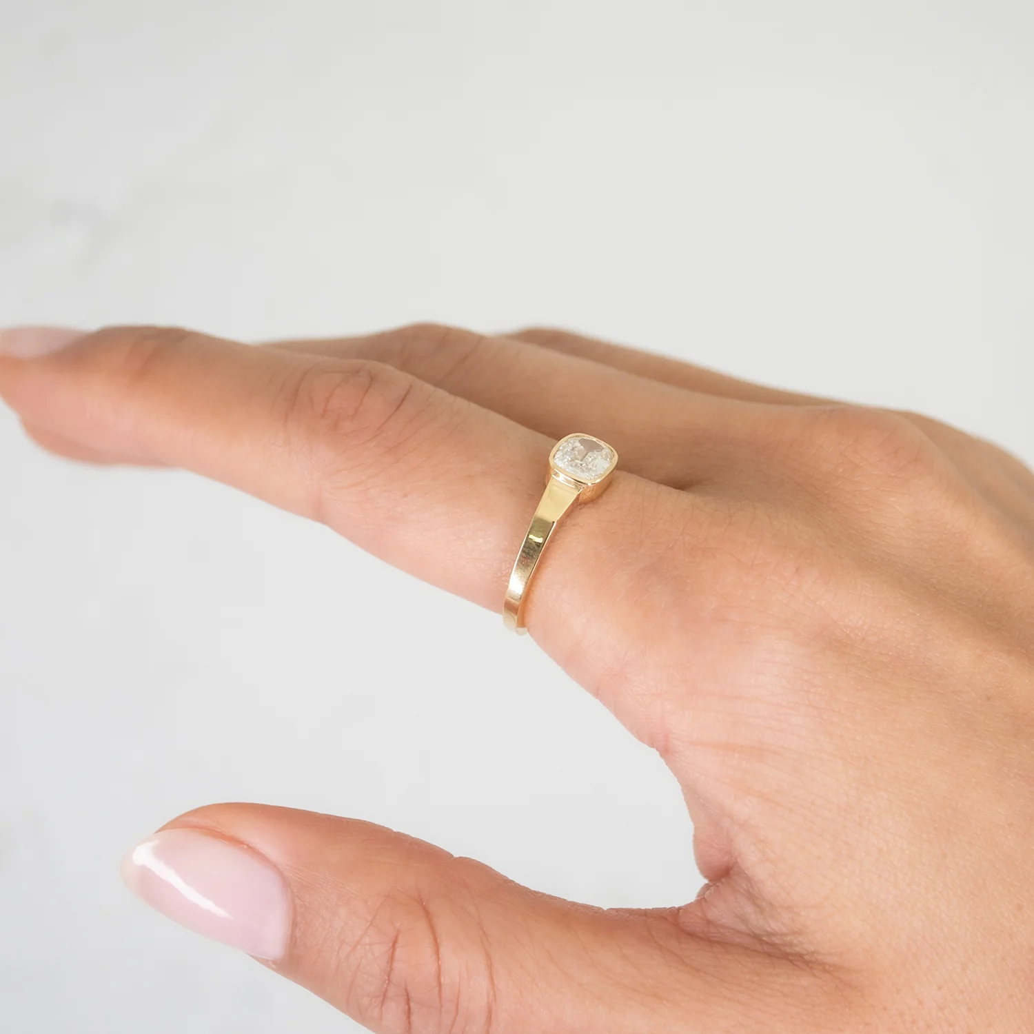 Cushion Diamond Mojave Ring - Image 2