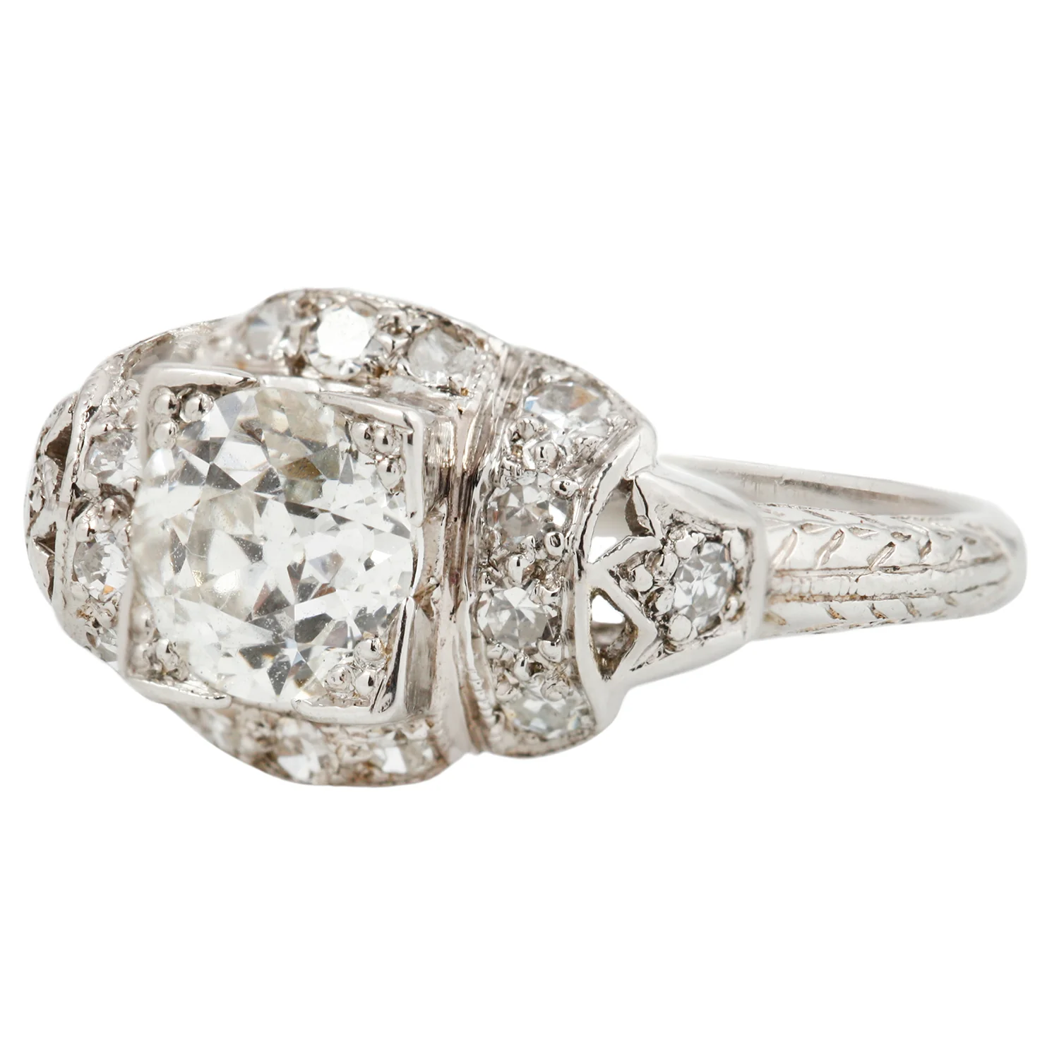 Dapper Diamonds Deco Ring - Image 3