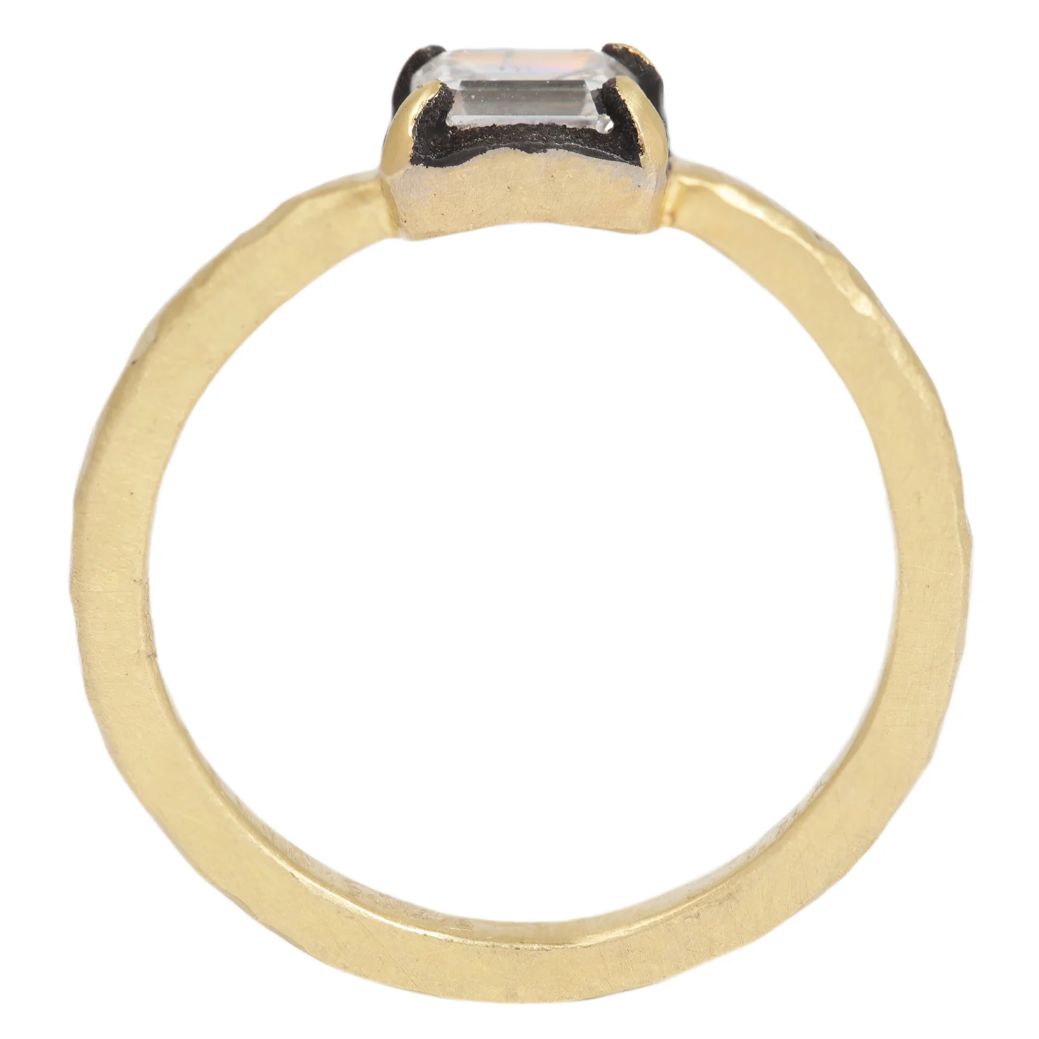 Dark Halo Diamond Ring - Image 5