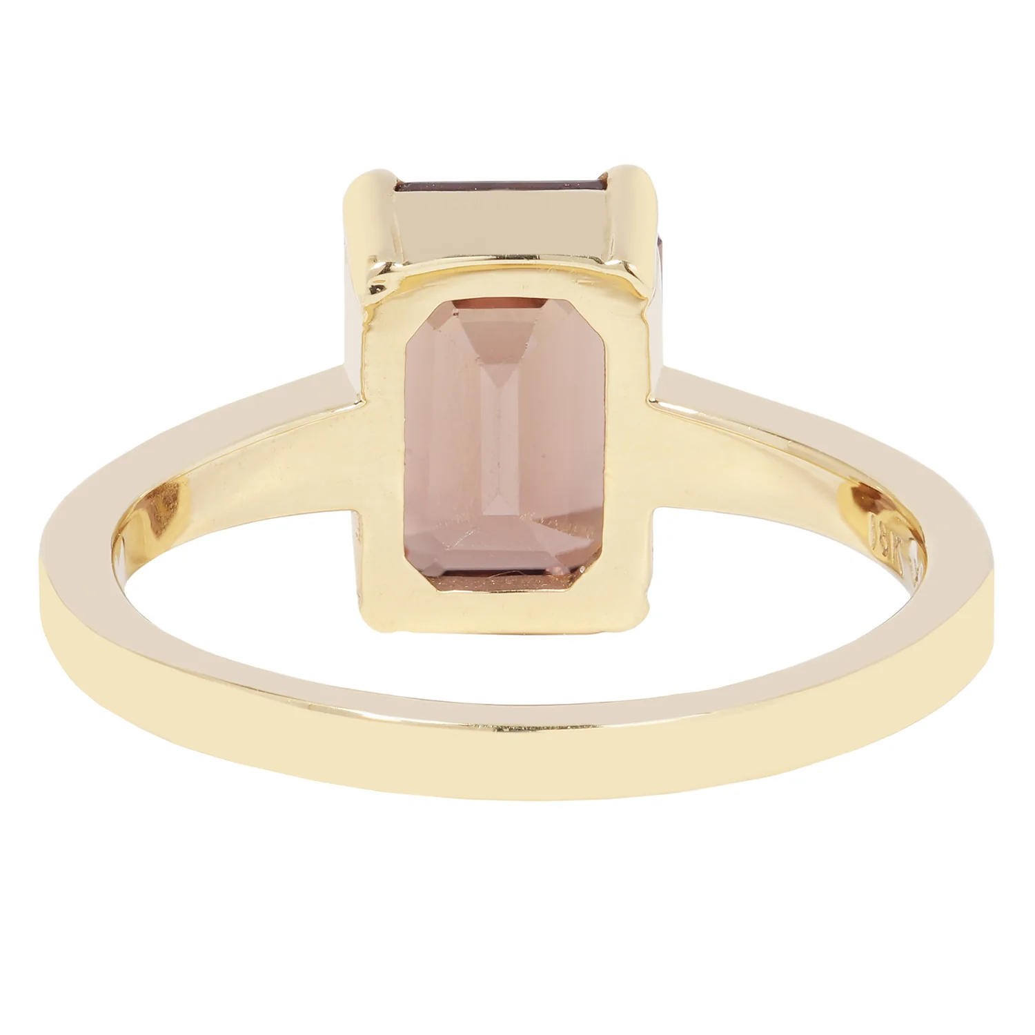 Dark Maroon Sapphire Ring - Image 4