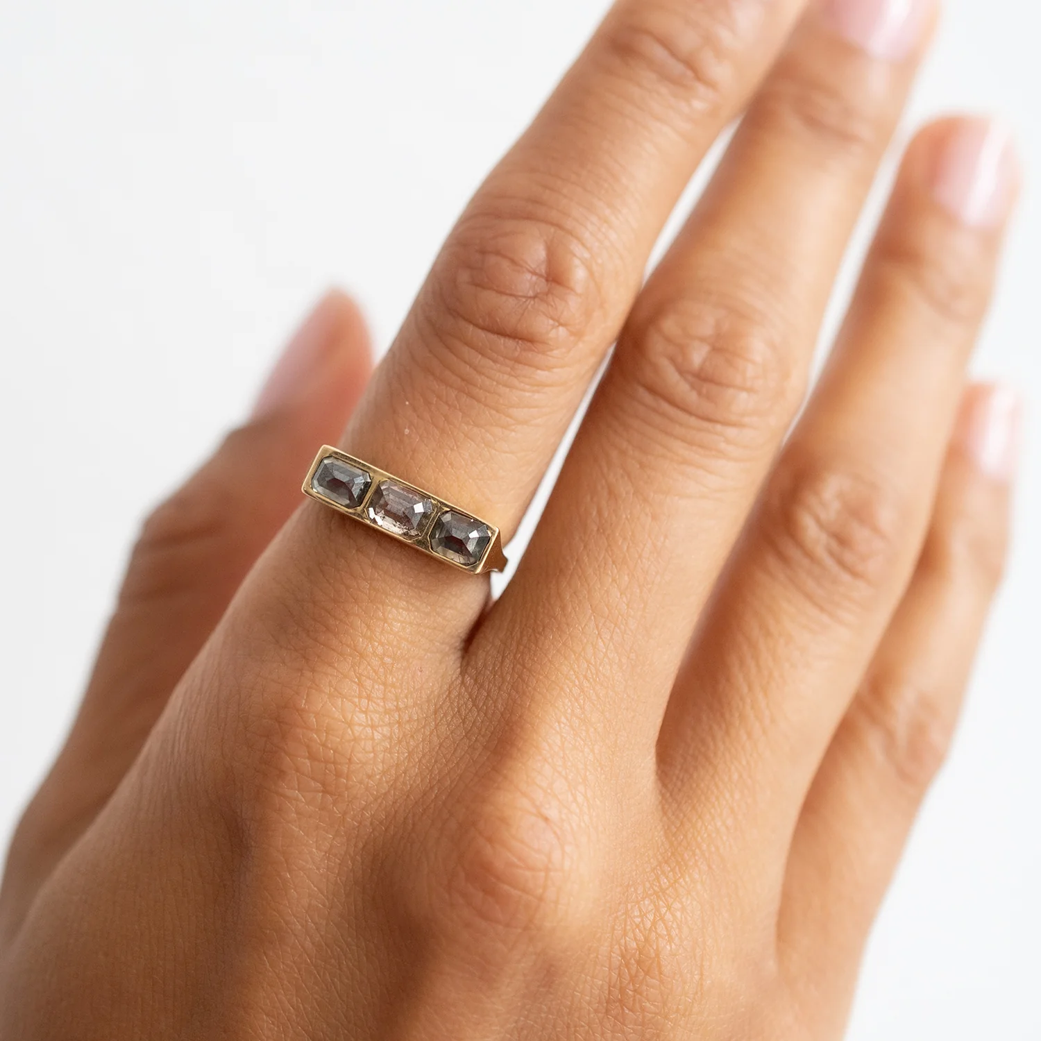 Desert Horizon Guardian Bar Ring - Image 2
