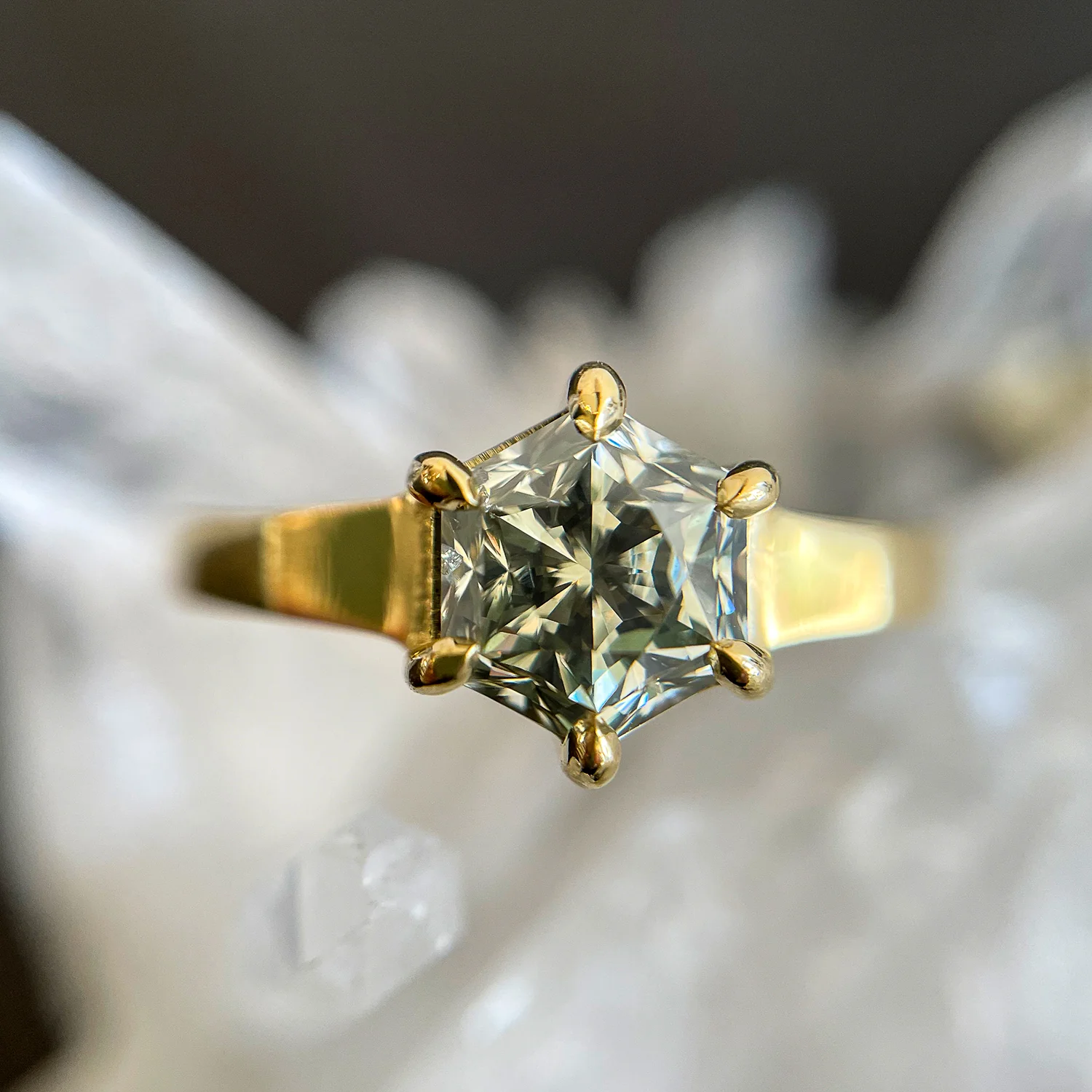 Desert Star Hexagon Ring - Image 6
